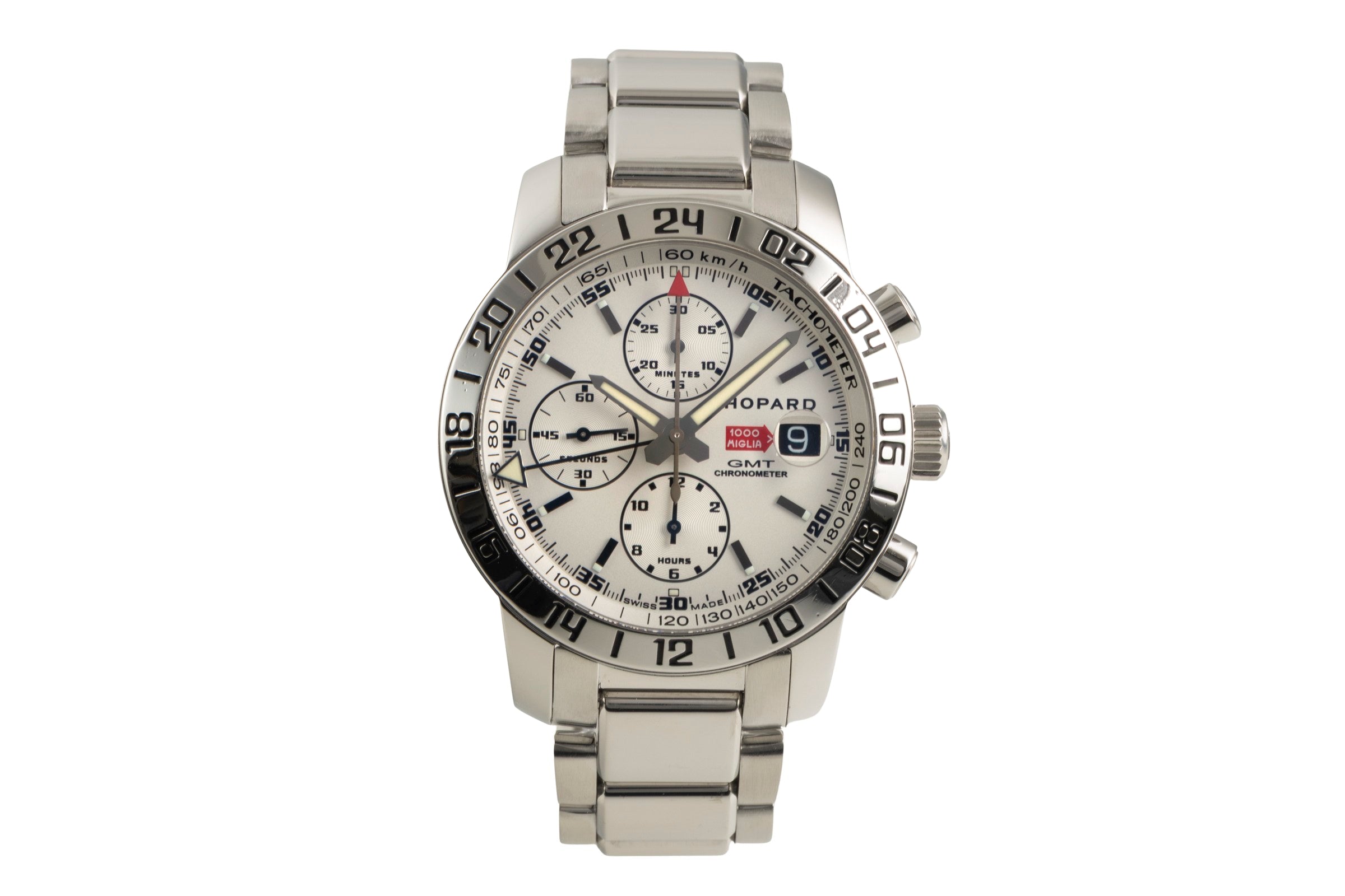 Chopard Mille Miglia Chronograph Stahl Automatik Herrenuhr 15/8992/3 B&P 2007 [2602039]