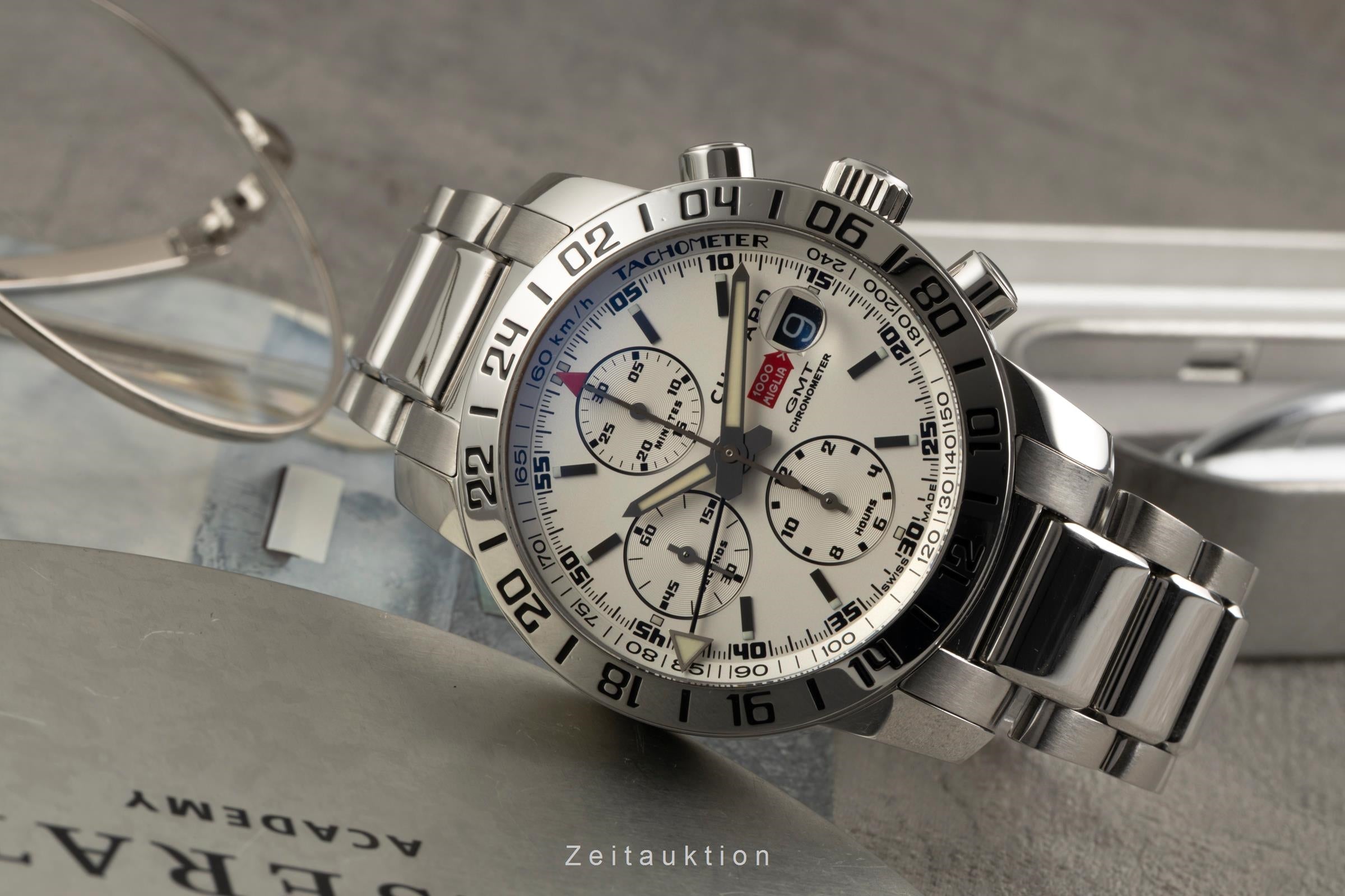 Chopard Mille Miglia chronographe acier automatique montre pour hommes 15/8992/3  [2602039]