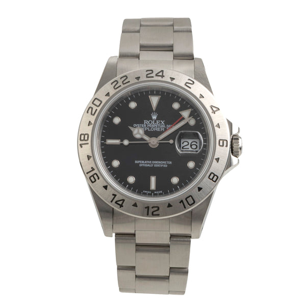 Rolex Explorer II acero automático reloj para caballeros 16570  [2602041]