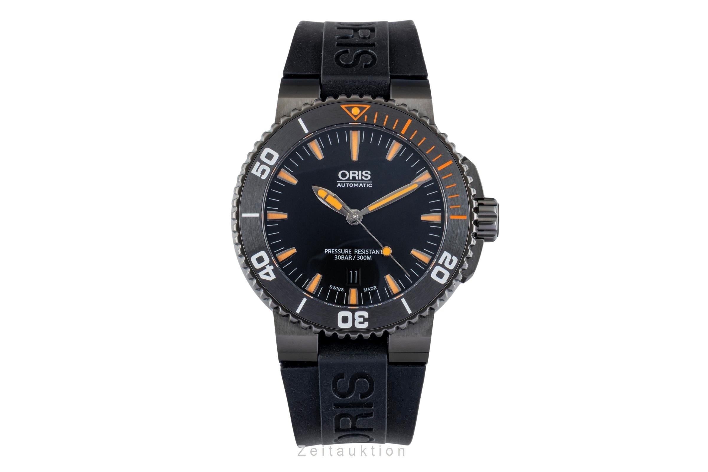 Oris Aquis Date steel automatic men's watch 01 733 7653 4259-07 4 26 34GEB LP: 1800EUR  [2602042]