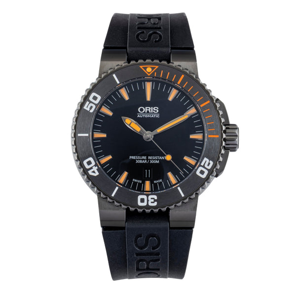 Oris Aquis Date steel automatic men's watch 01 733 7653 4259-07 4 26 34GEB LP: 1800EUR  [2602042]