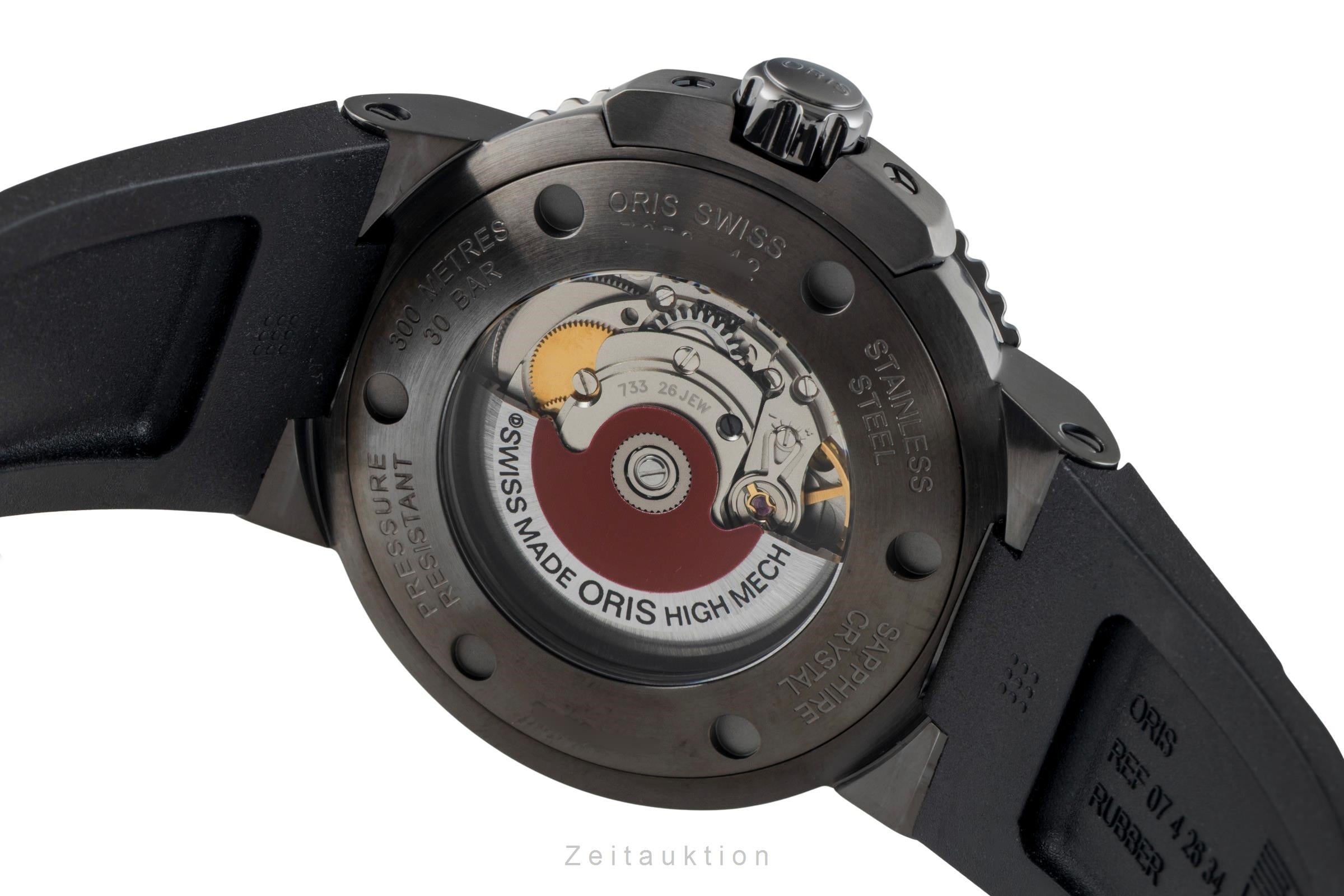 Oris Aquis Date steel automatic men's watch 01 733 7653 4259-07 4 26 34GEB LP: 1800EUR  [2602042]
