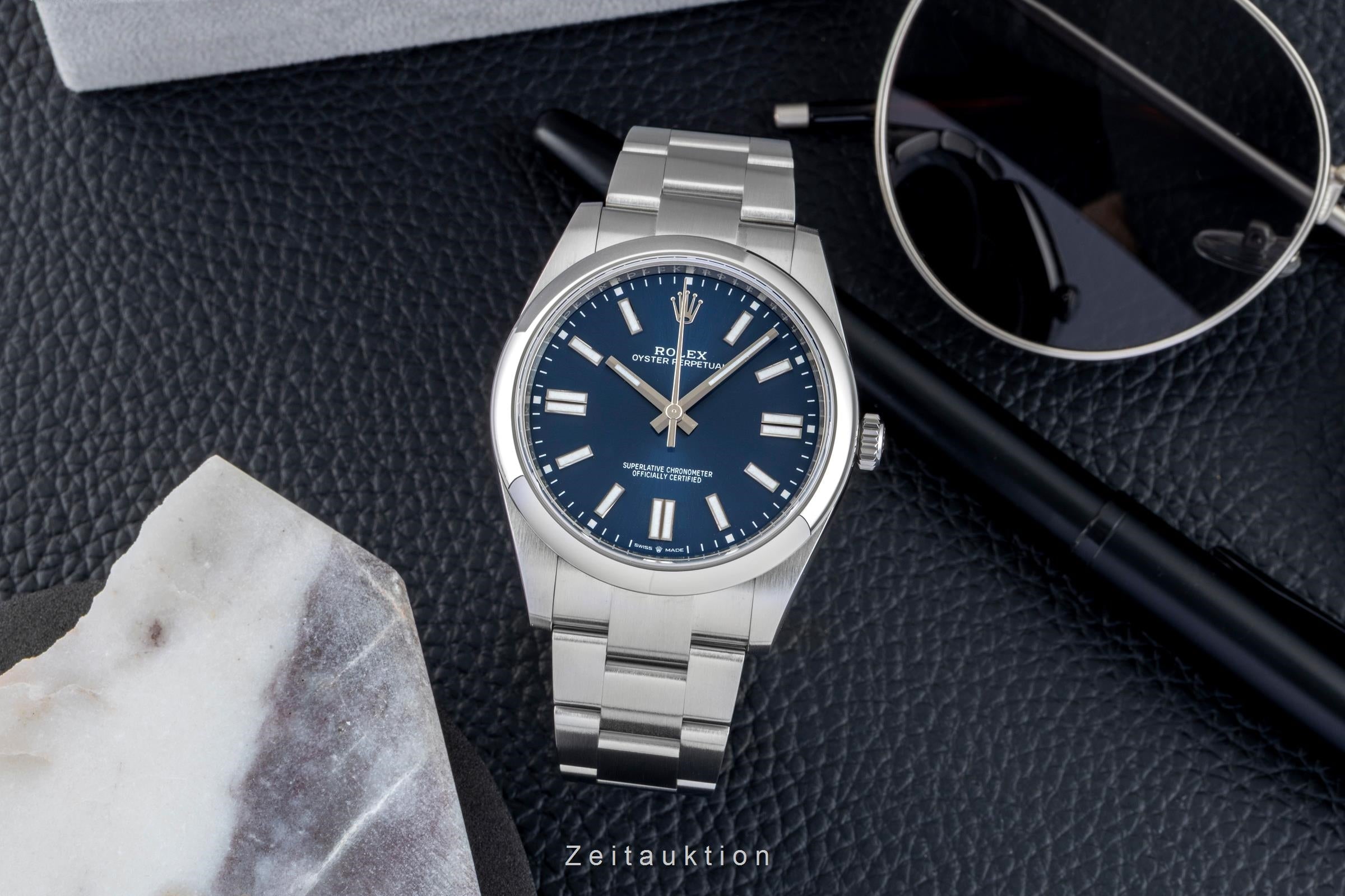 Rolex Oyster Perpetual steel automatic men's watch 124300  [2602043]