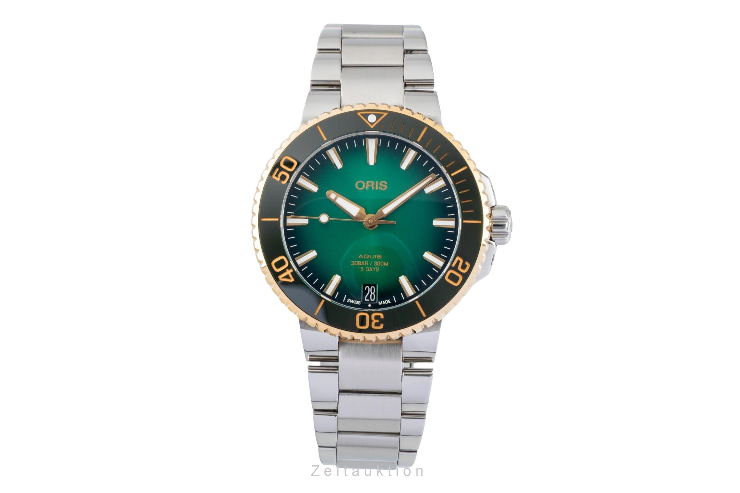 Oris Aquis Date steel automatic men's watch 01 400 7769 6357-07 8 22 09PEB LP: 4300EUR  [2602045]