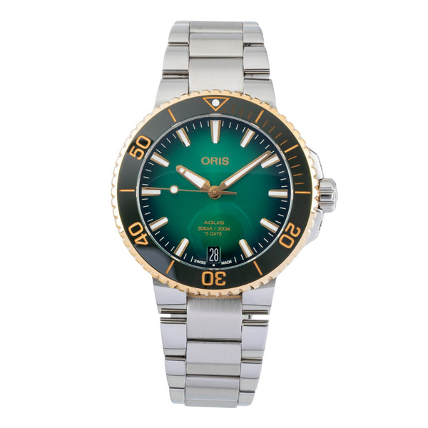 Oris Aquis Date steel automatic men's watch 01 400 7769 6357-07 8 22 09PEB LP: 4300EUR  [2602045]