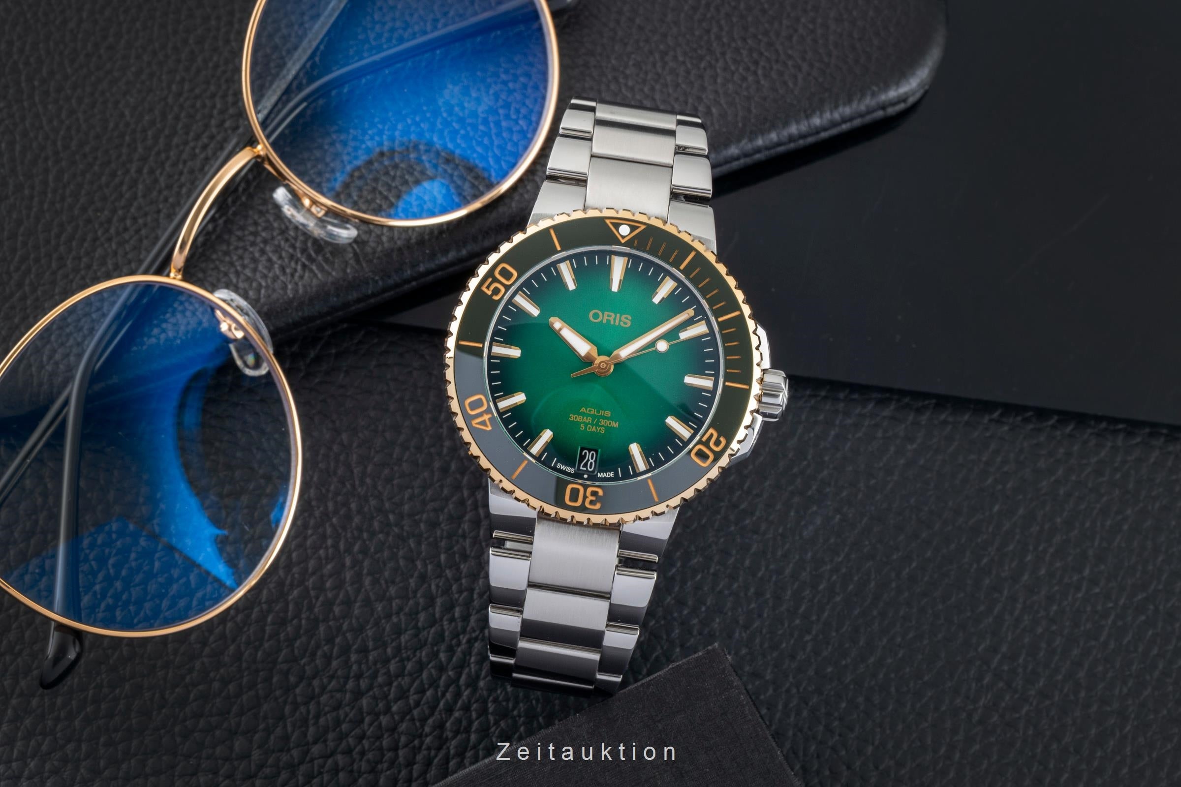 Oris Aquis Date steel automatic men's watch 01 400 7769 6357-07 8 22 09PEB LP: 4300EUR  [2602045]