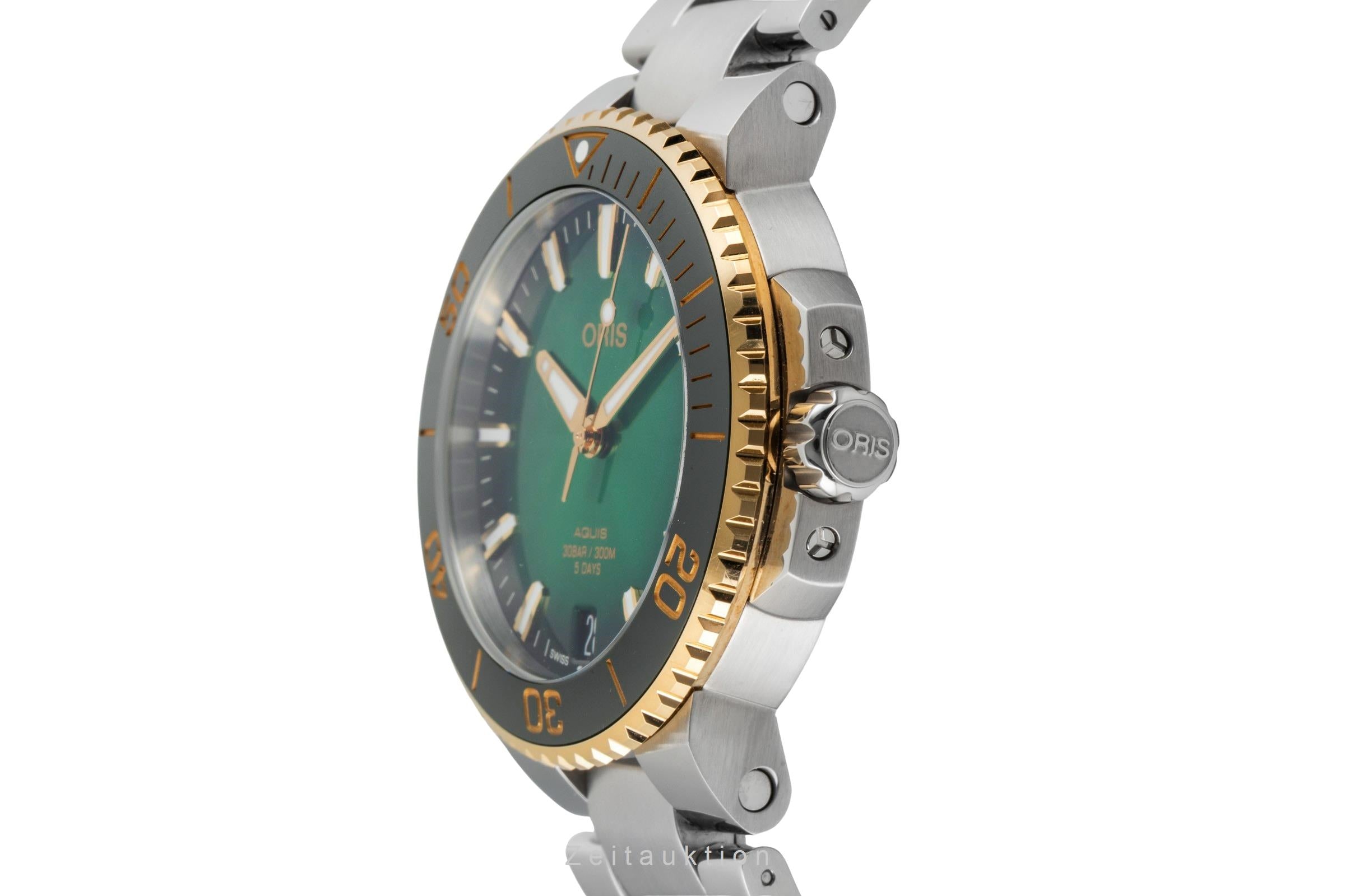 Oris Aquis Date steel automatic men's watch 01 400 7769 6357-07 8 22 09PEB LP: 4300EUR  [2602045]