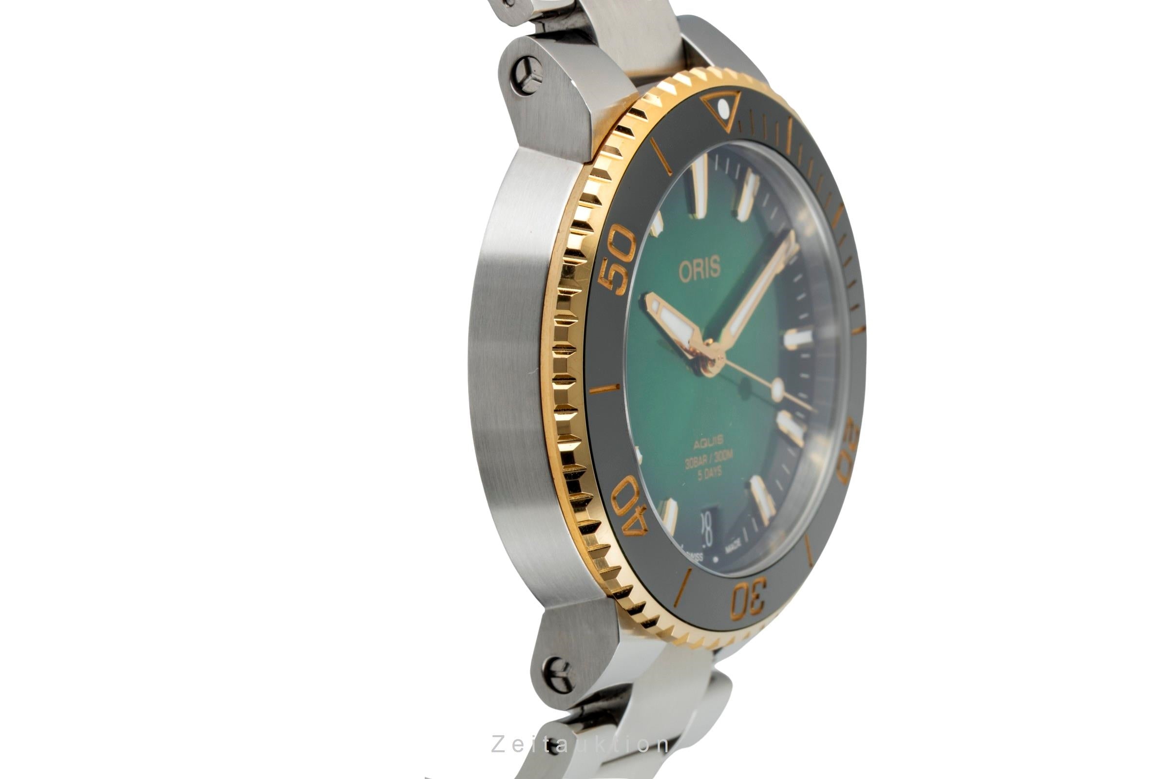 Oris Aquis Date steel automatic men's watch 01 400 7769 6357-07 8 22 09PEB LP: 4300EUR  [2602045]