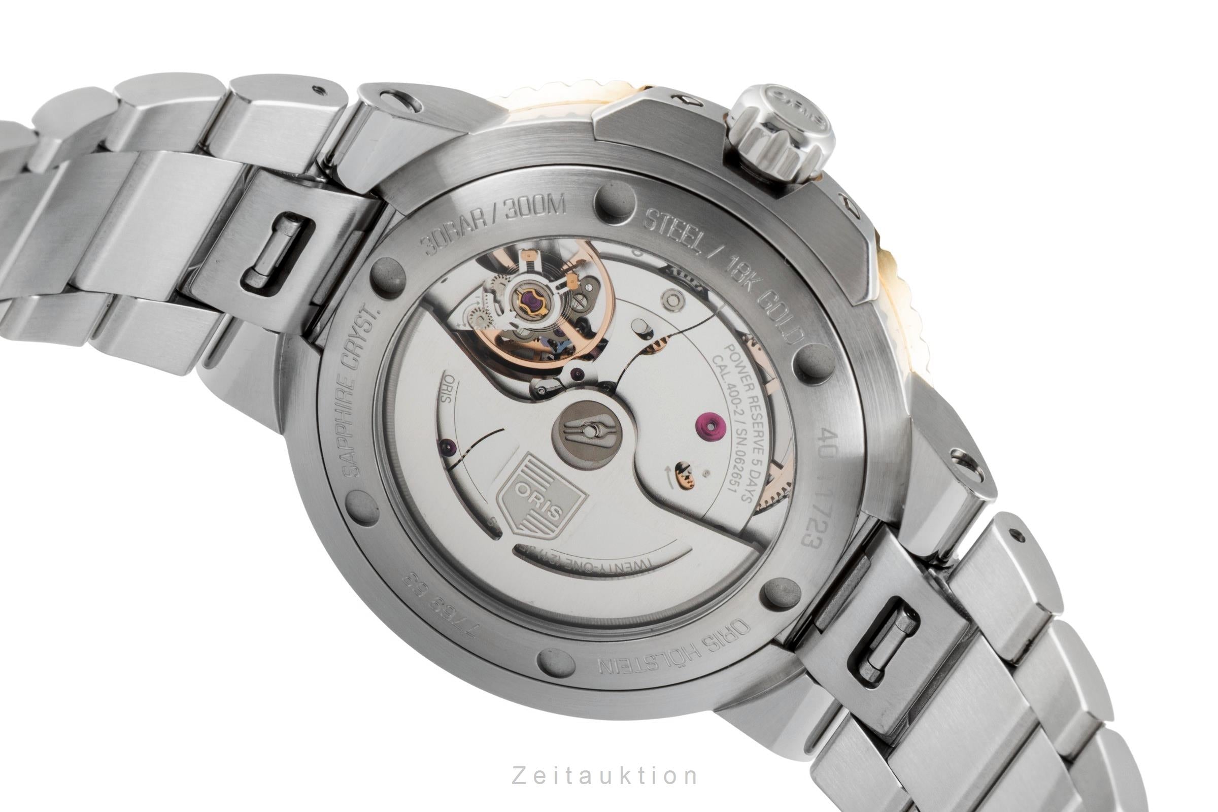 Oris Aquis Date steel automatic men's watch 01 400 7769 6357-07 8 22 09PEB LP: 4300EUR  [2602045]