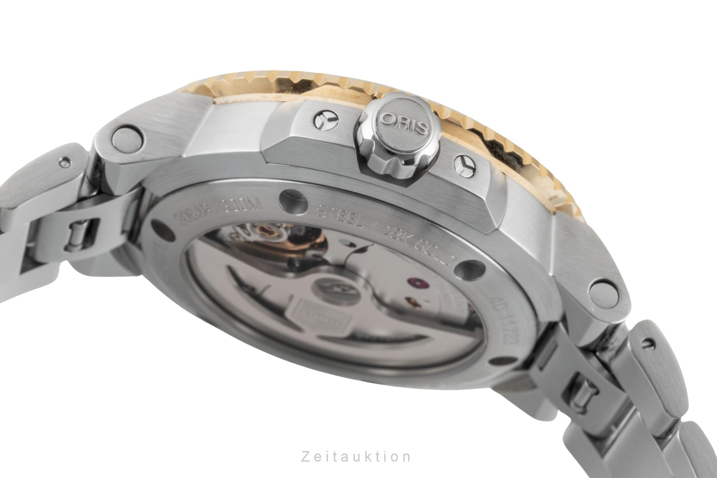 Oris Aquis Date steel automatic men's watch 01 400 7769 6357-07 8 22 09PEB LP: 4300EUR  [2602045]