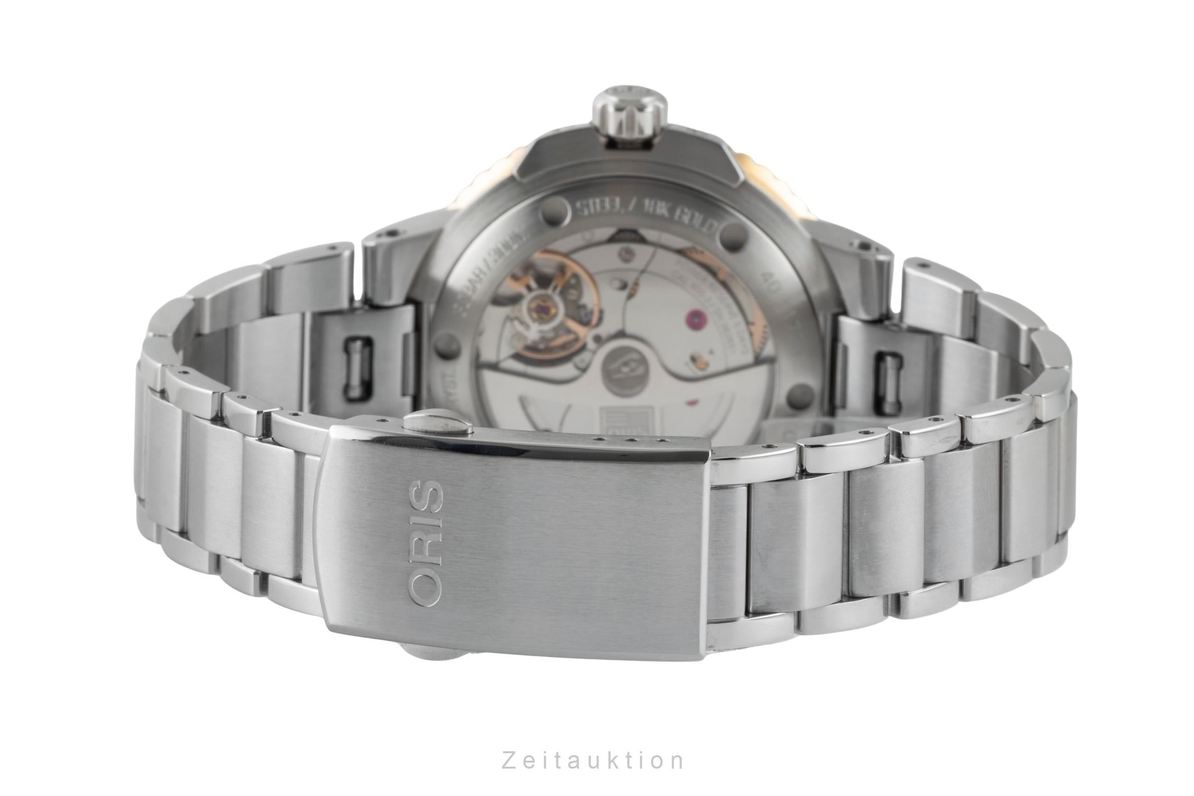 Oris Aquis Date steel automatic men's watch 01 400 7769 6357-07 8 22 09PEB LP: 4300EUR  [2602045]