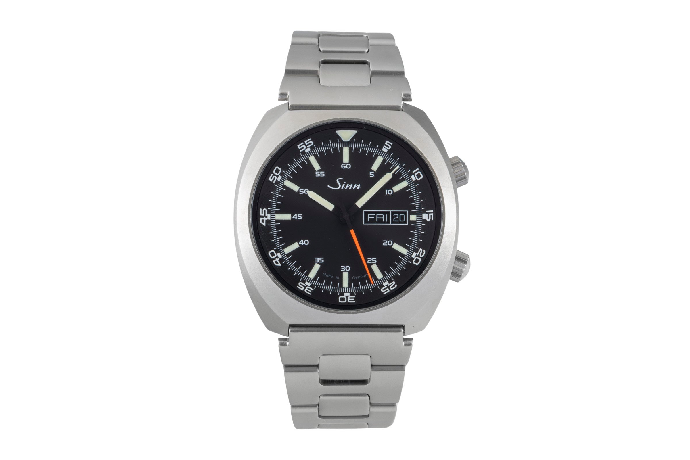 Sinn 240 ST Edelstahl Black Dial Automatik Herrenuhr Ref. 240.010 Box & Papiere  [2602046]