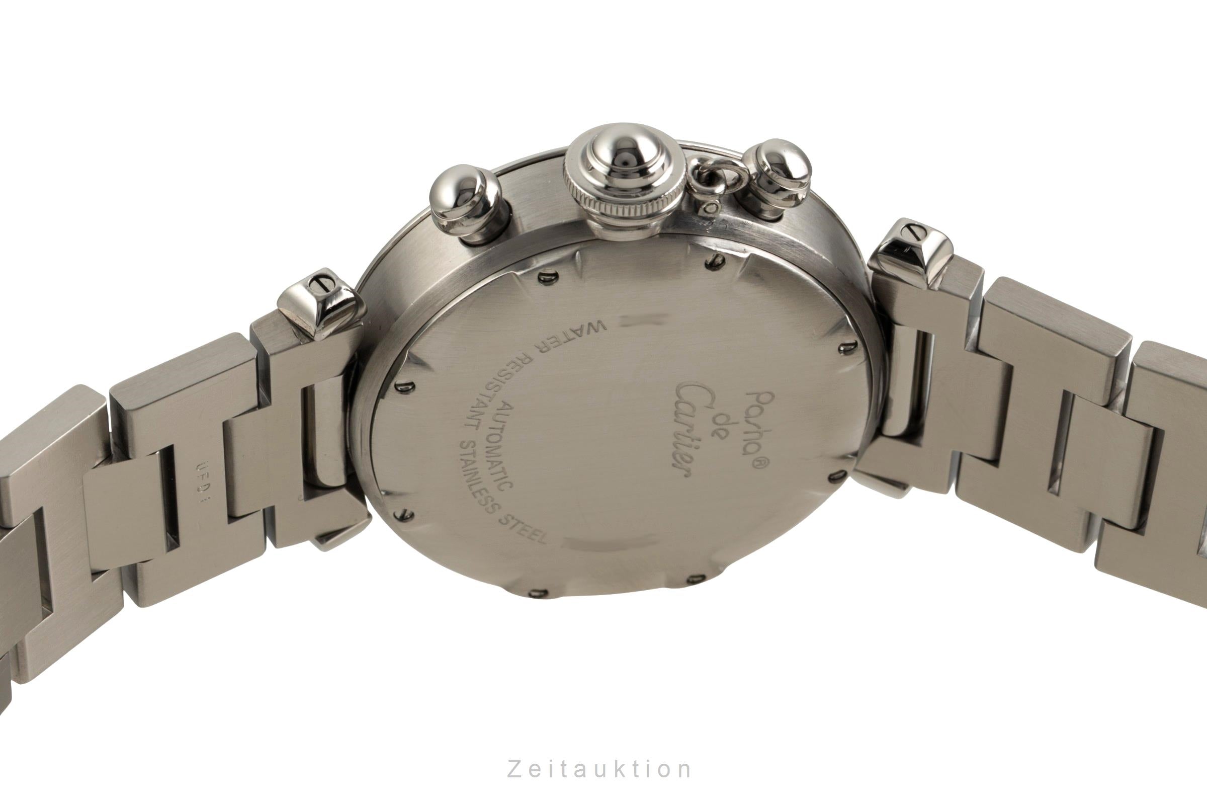 Cartier Pasha cronografo acciaio automatismo orologio da uomo W31039M7  [2602050]