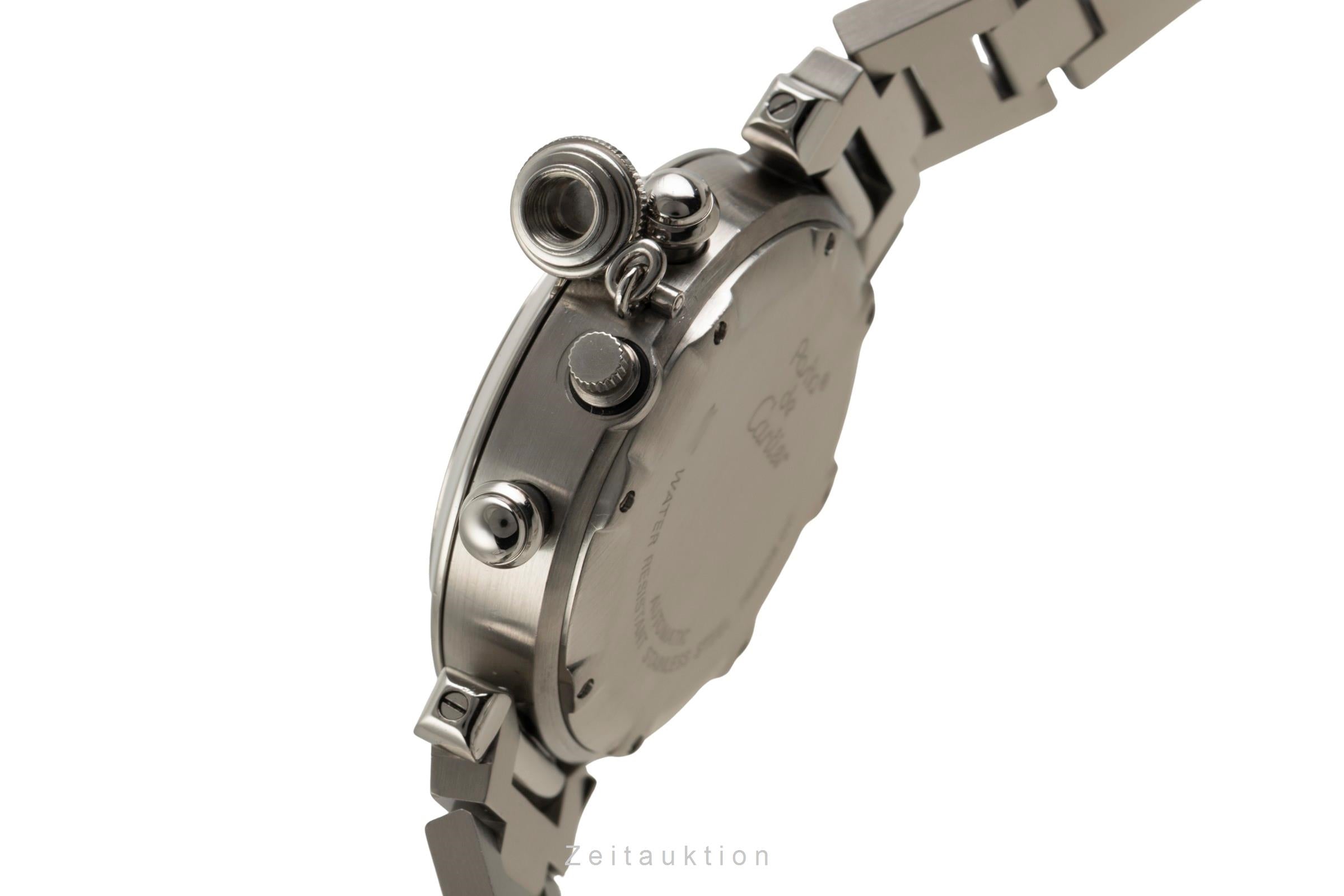 Cartier Pasha cronografo acciaio automatismo orologio da uomo W31039M7  [2602050]