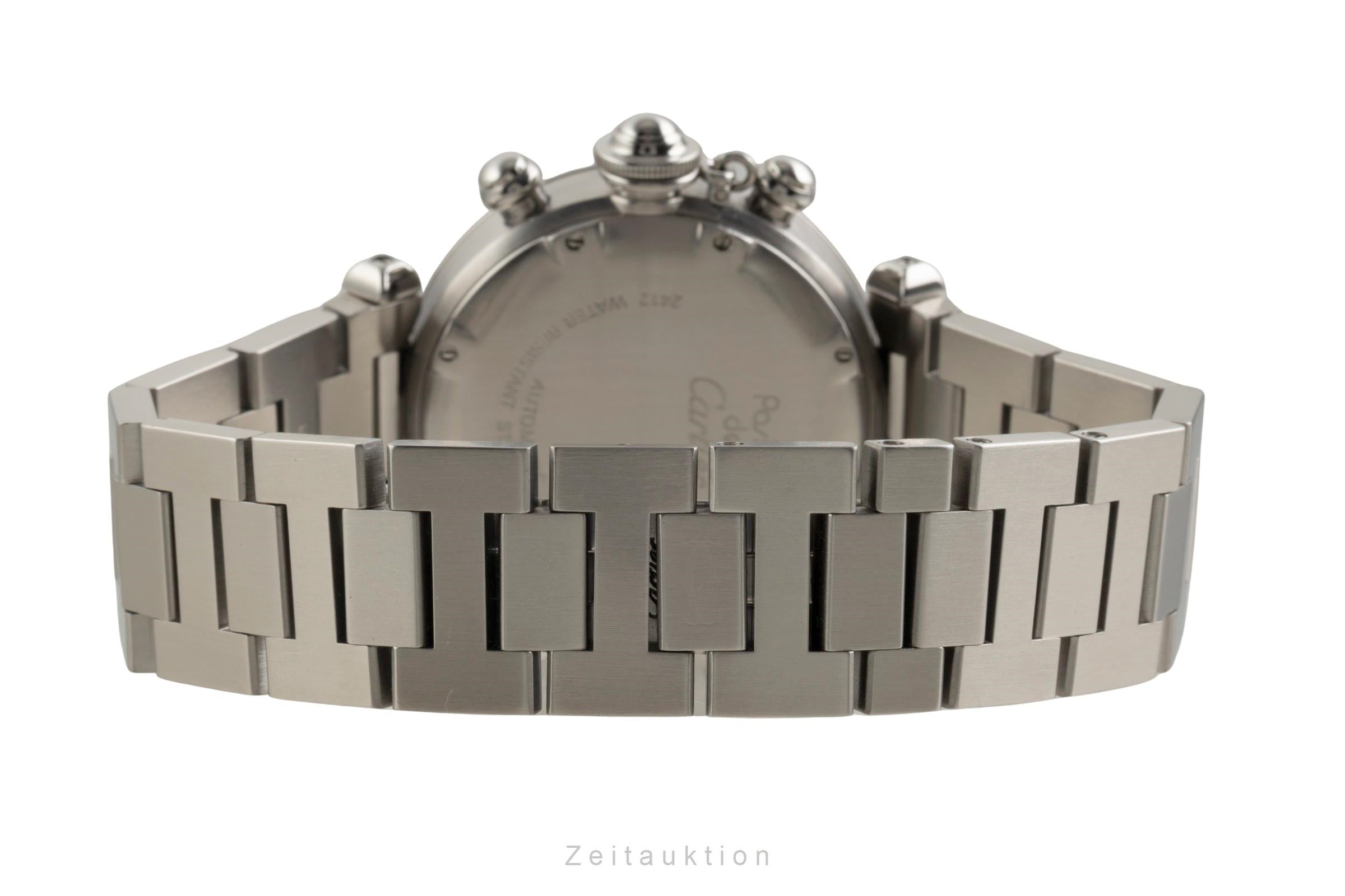 Cartier Pasha cronografo acciaio automatismo orologio da uomo W31039M7  [2602050]