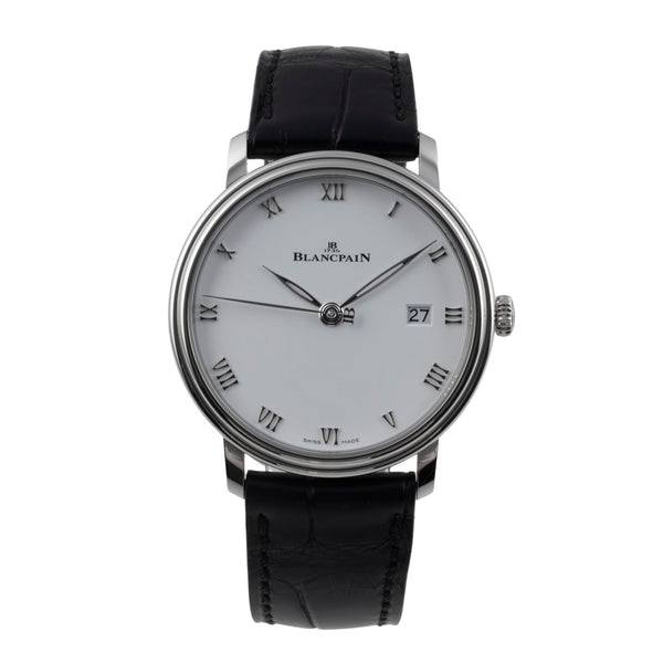 Blancpain Ultraflach steel automatic men's watch 6224 1127 55B LP: 11000EUR  [2602051]