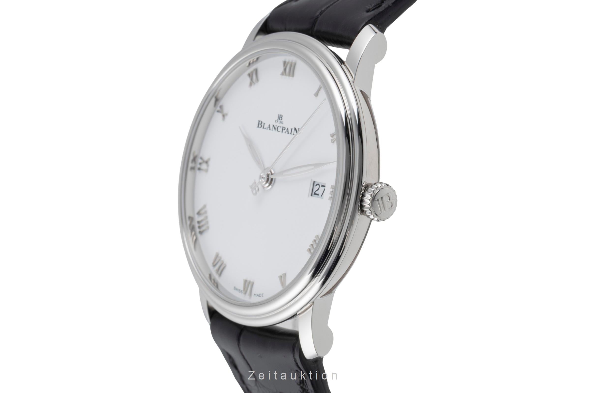 Blancpain Ultraflach steel automatic men's watch 6224 1127 55B LP: 11000EUR  [2602051]