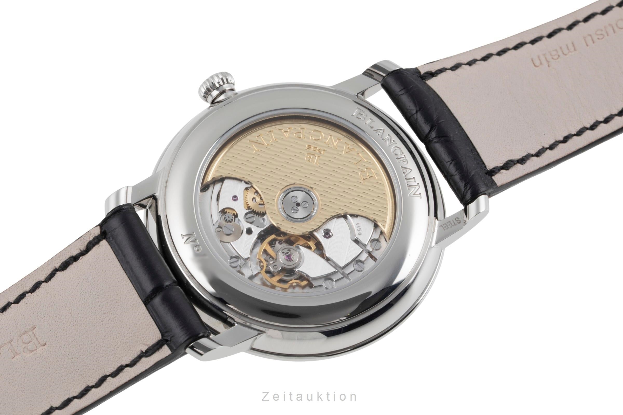 Blancpain Ultraflach steel automatic men's watch 6224 1127 55B LP: 11000EUR  [2602051]