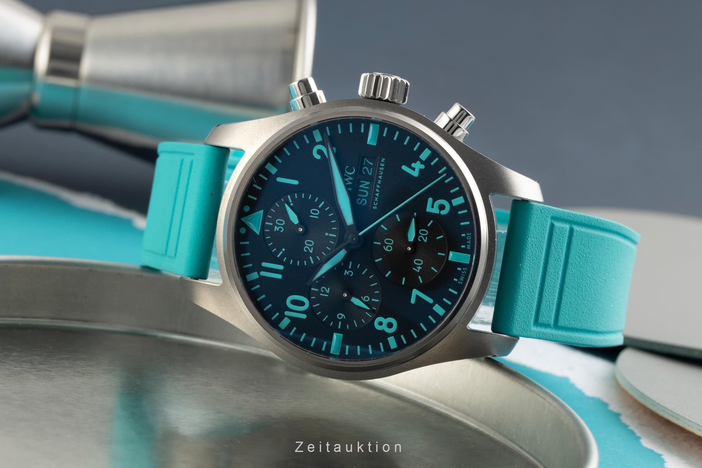 IWC Pilot Chronograph 41 AMG Petronas Titan Automatik Ref. IW388108 B&P 2023 [2602055]