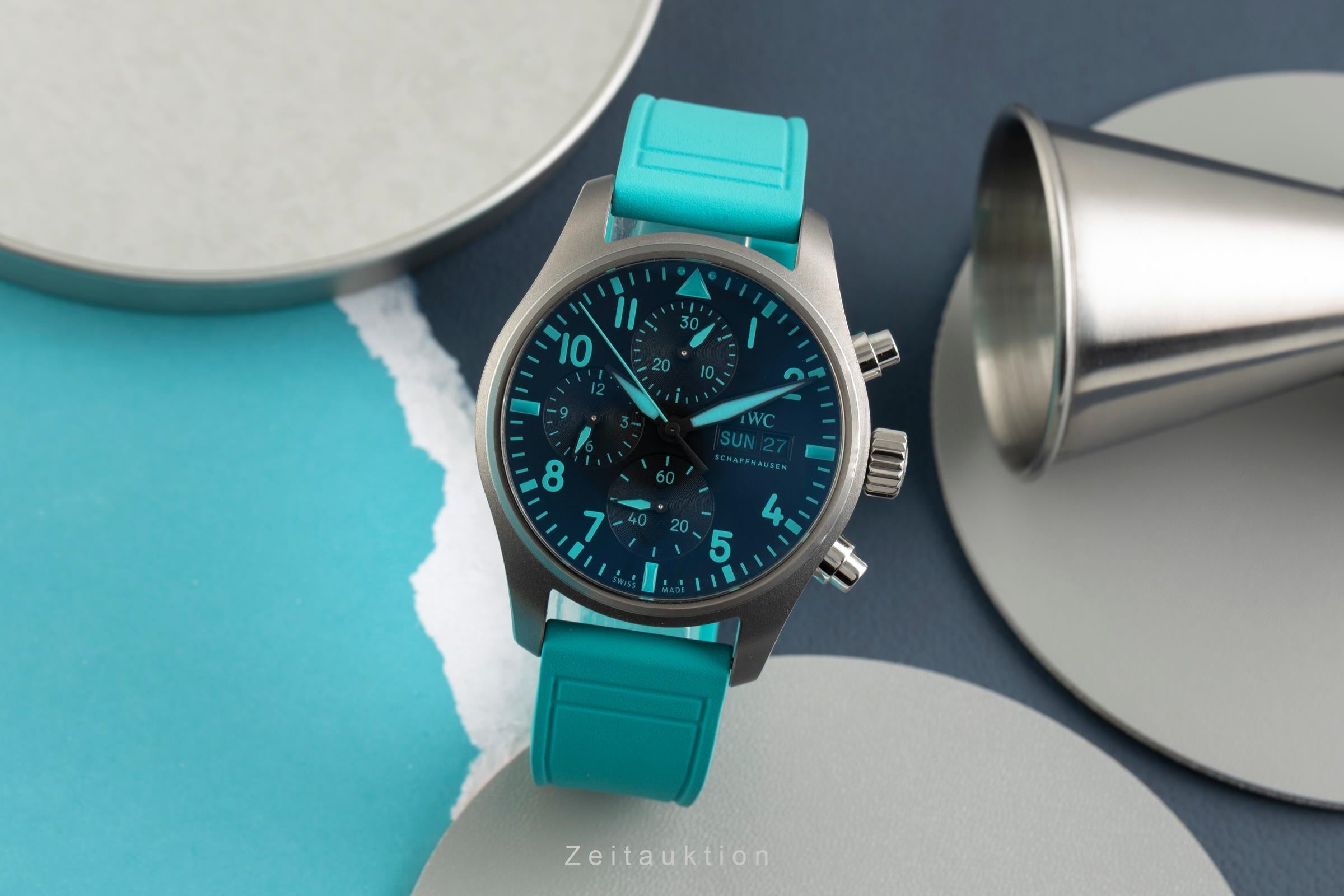 IWC Pilot Chronograph 41 AMG Petronas Titan Automatik Ref. IW388108 B&P 2023 [2602055]