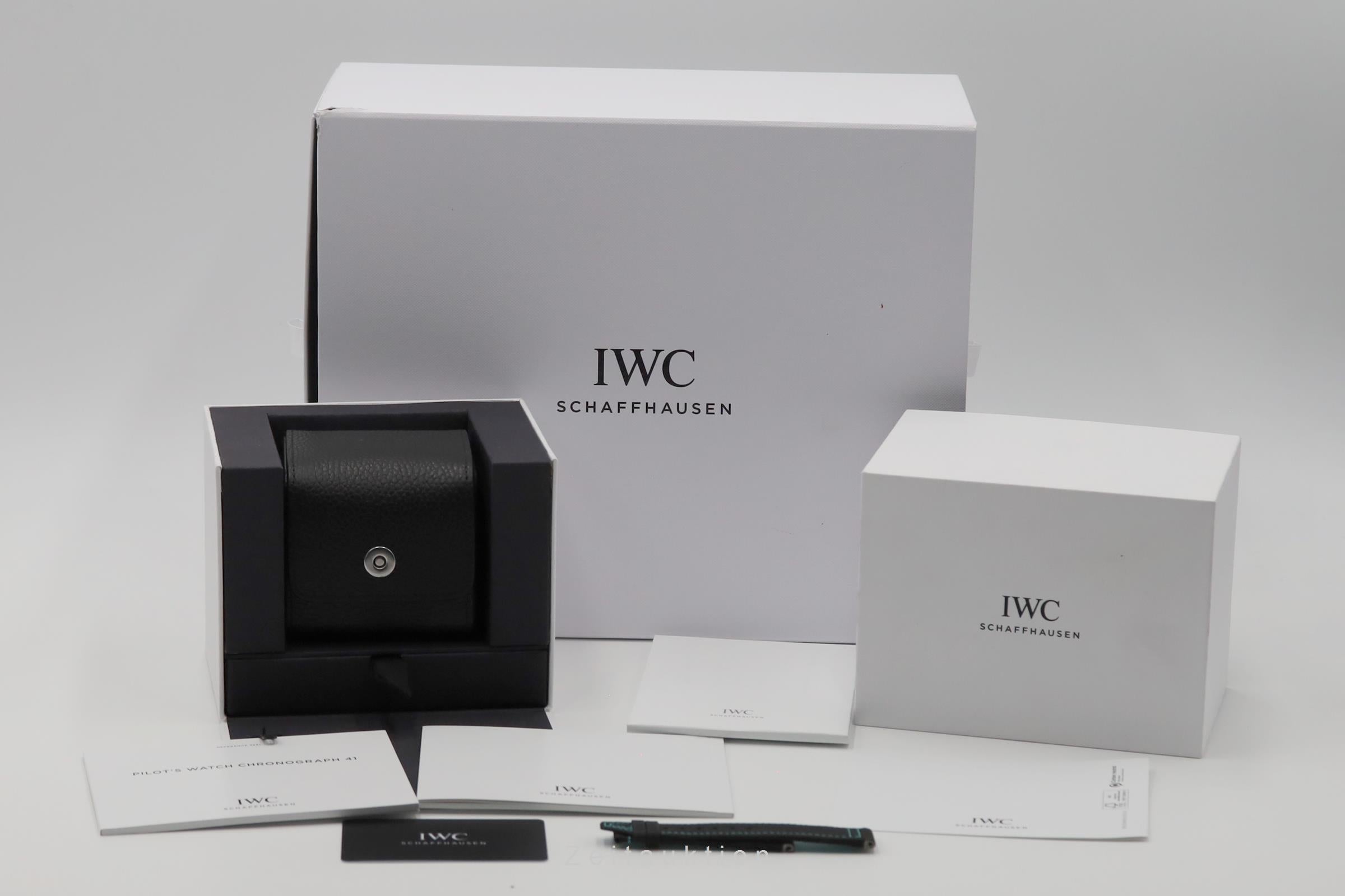 IWC Pilot Chronograph 41 AMG Petronas Titan Automatik Ref. IW388108 B&P 2023 [2602055]