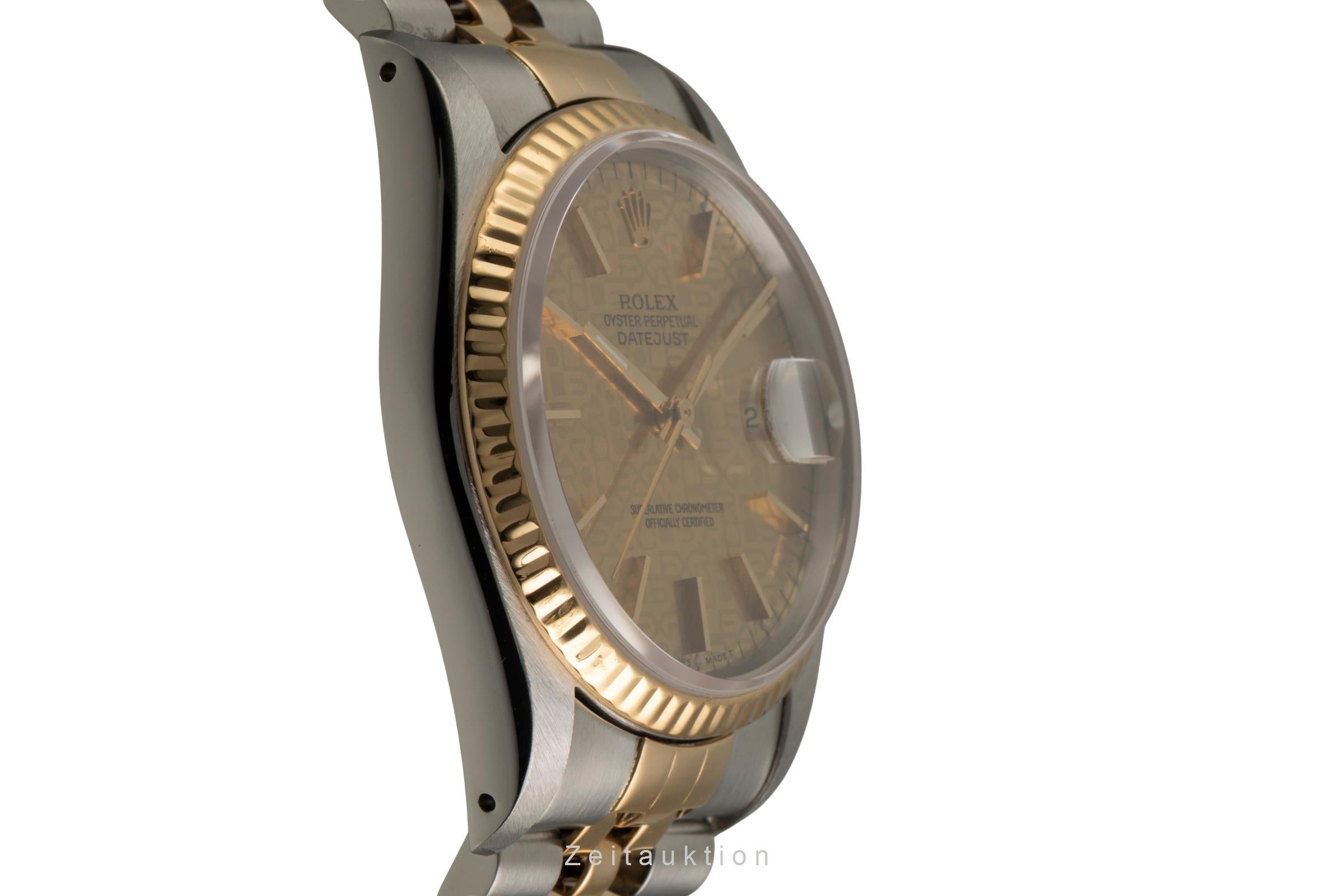 Rolex Datejust acero / oro automático reloj para caballeros 16233  [2602056]