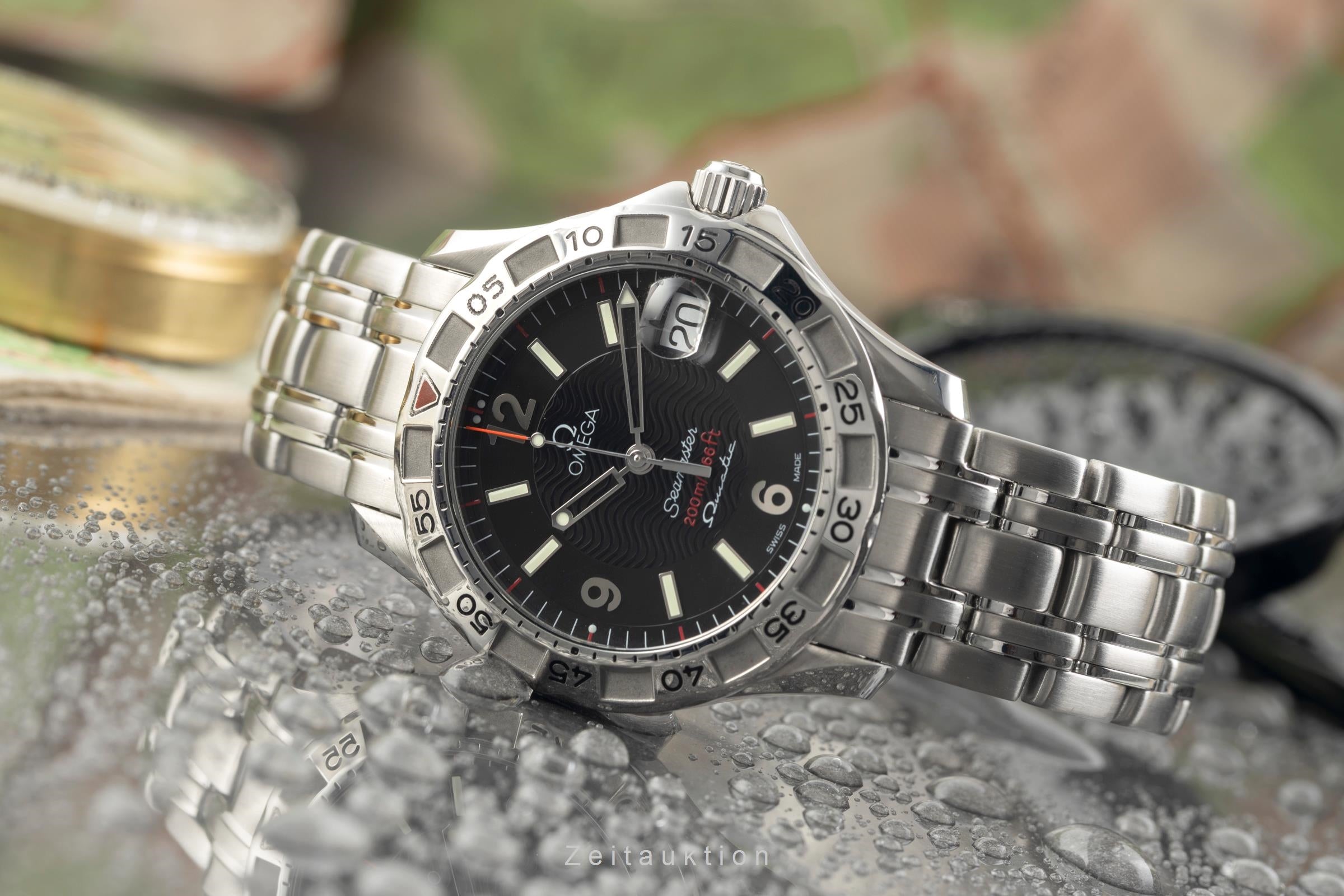 Omega Seamaster acero automático reloj para caballeros 2516.50.00  [2602059]