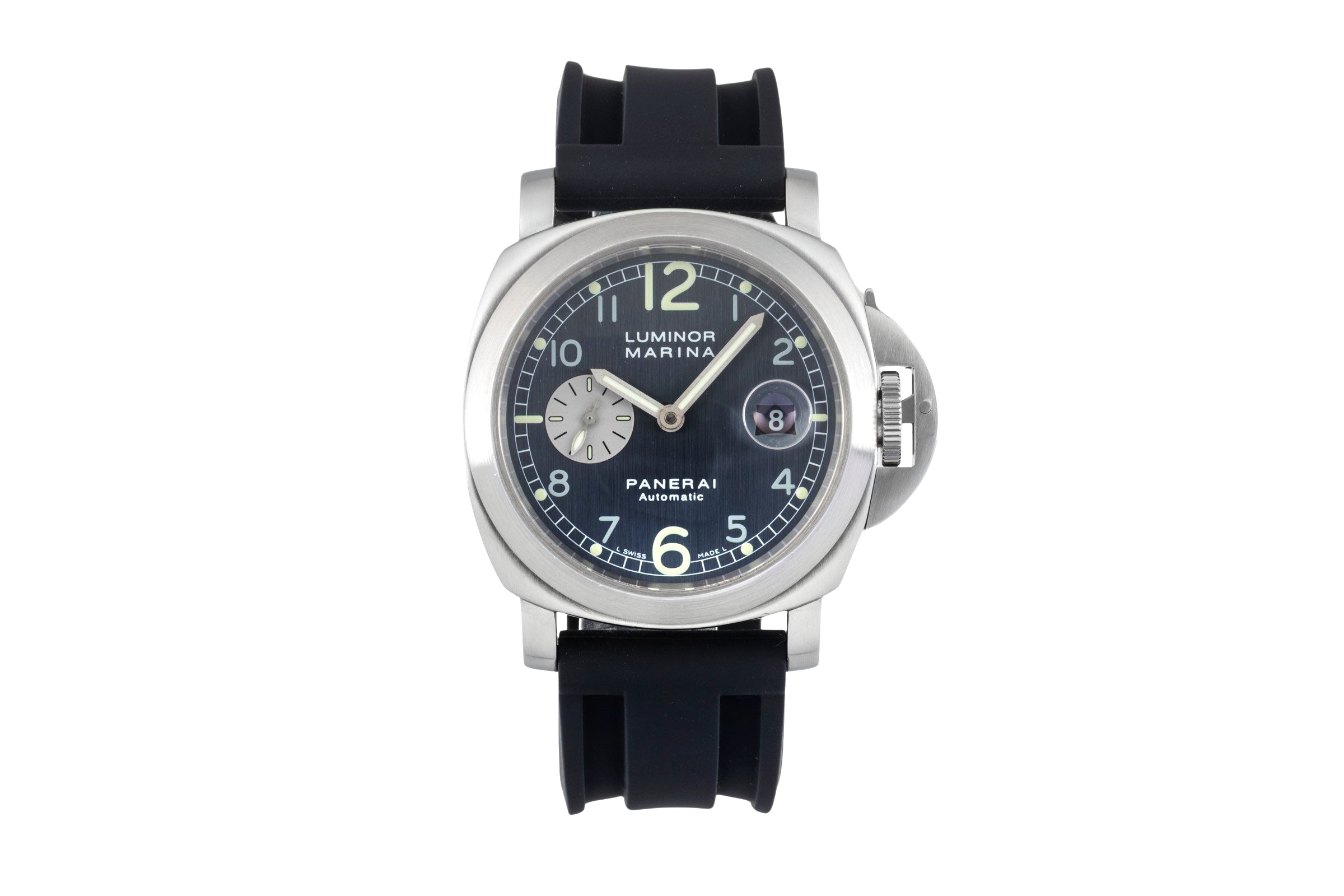 Panerai Luminor Marina acciaio automatismo orologio da uomo PAM00086 LP: 8900EUR  [2602061]