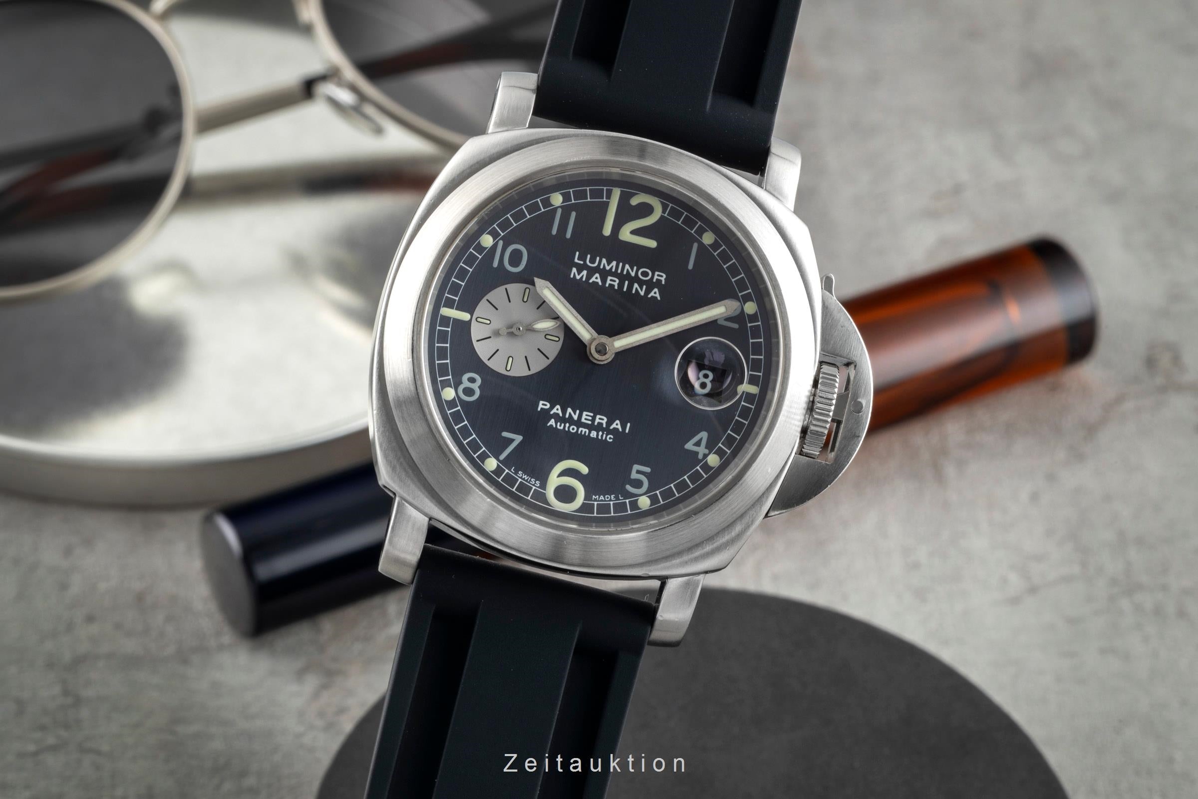 Panerai Luminor Marina acciaio automatismo orologio da uomo PAM00086 LP: 8900EUR  [2602061]