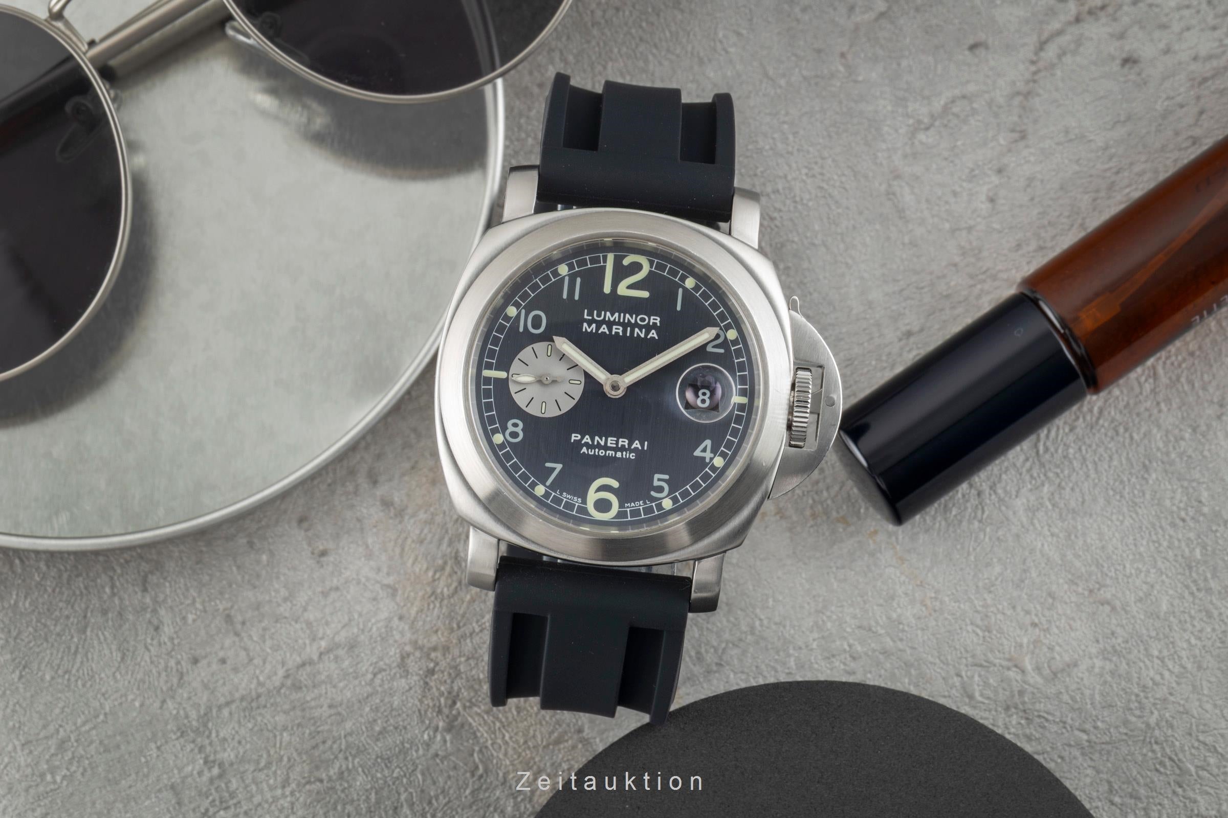 Panerai Luminor Marina acciaio automatismo orologio da uomo PAM00086 LP: 8900EUR  [2602061]