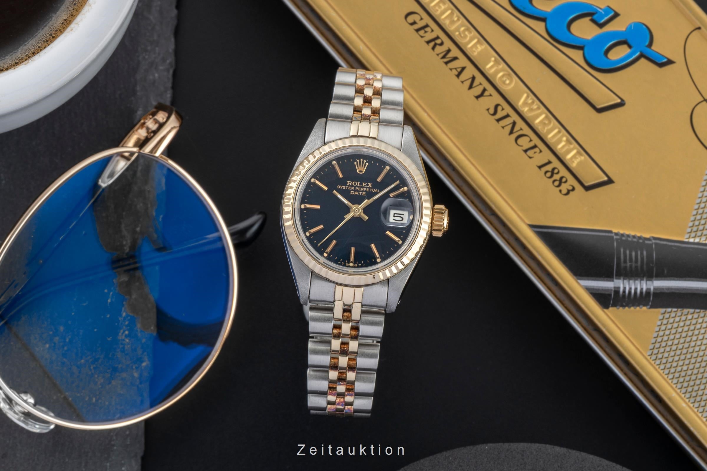 Rolex Lady Date acero / oro automático reloj para damas  6917 Vintage  [2602062]