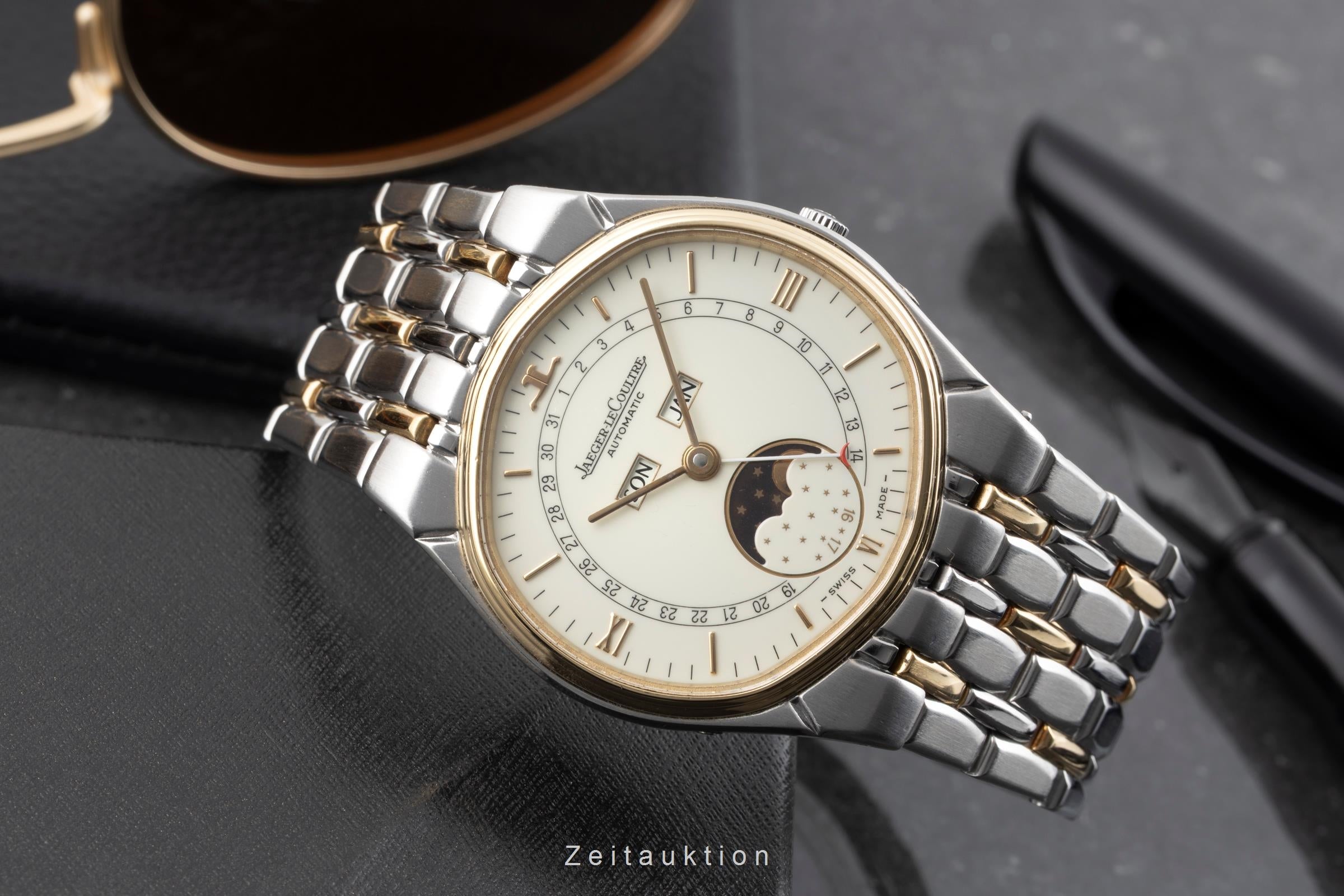 Jaeger LeCoultre Albatros acciaio / oro automatismo orologio da uomo 145.302.05  [2602063]