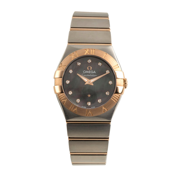 Omega Constellation Stahl / Gold Quarz Damenuhr Ref. 123.20.27.60.57.006 B&P [2602064]