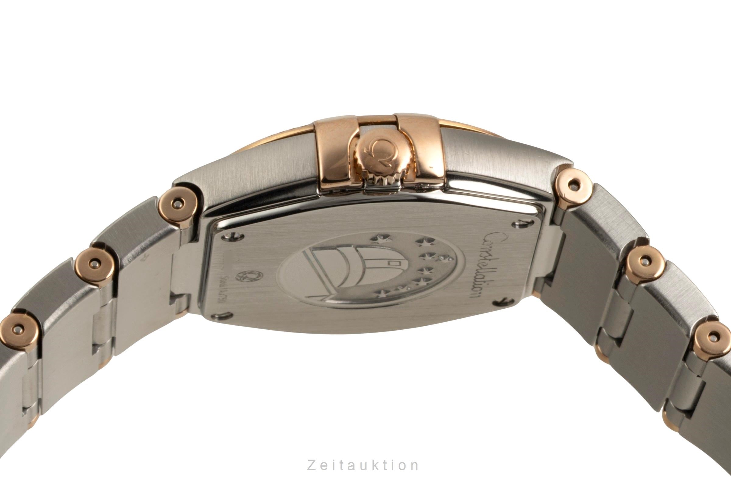 Omega Constellation Stahl / Gold Quarz Damenuhr Ref. 123.20.27.60.57.006 B&P [2602064]