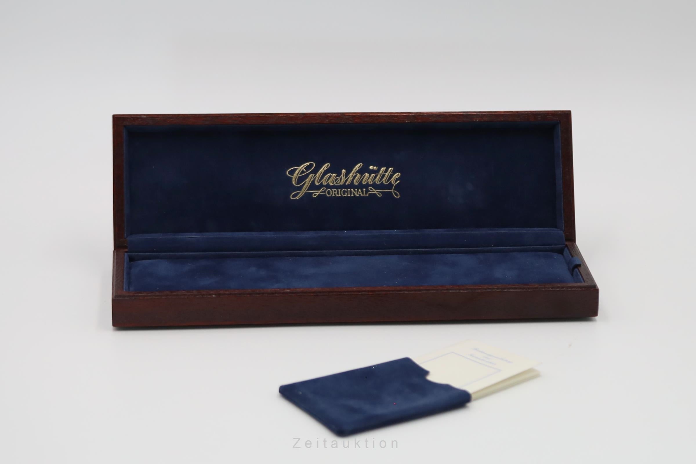 Glashütte chronographe acier / or  automatique montre pour hommes 10-60-05-05-04  [2602065]