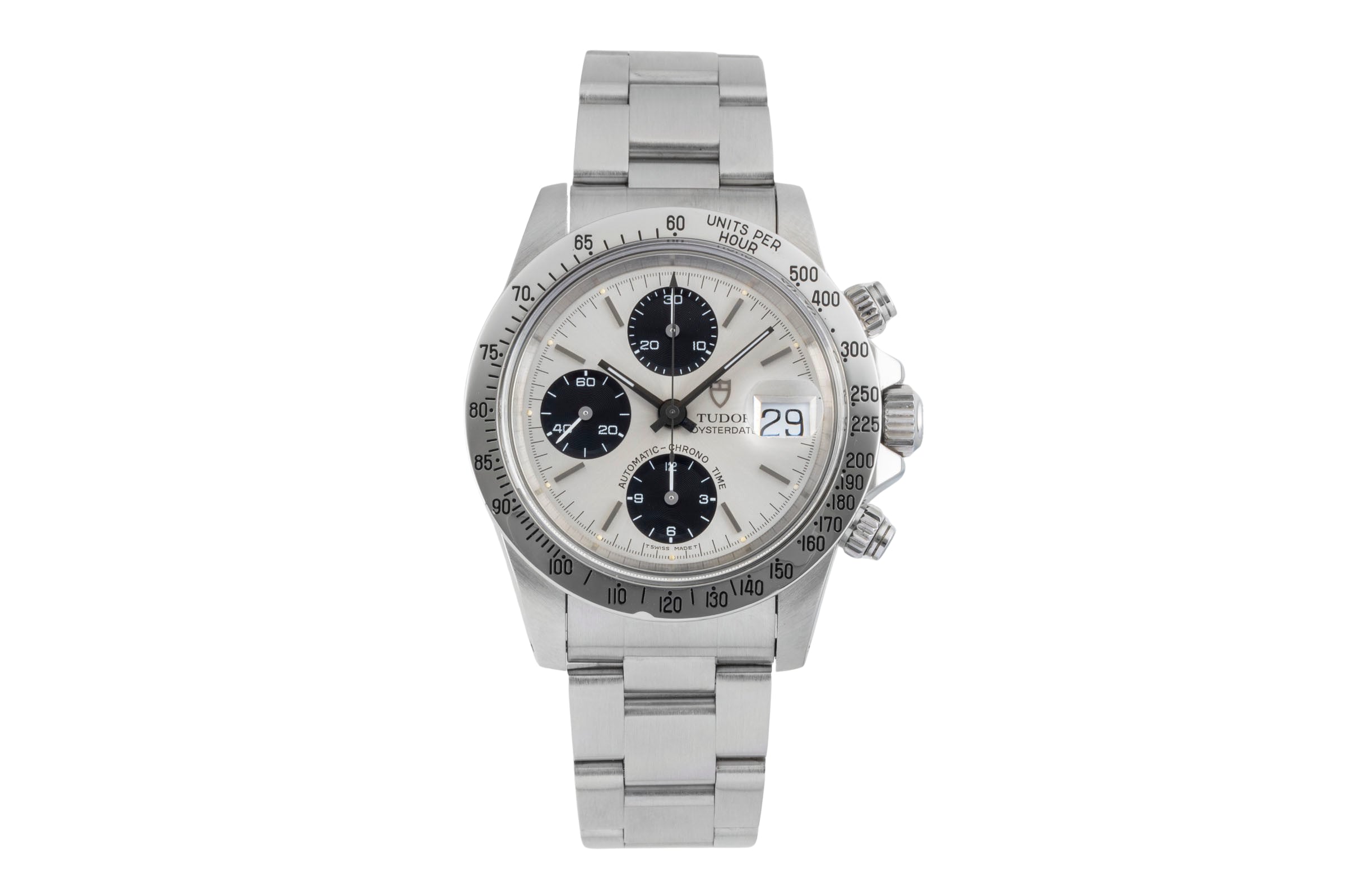 Tudor Oysterdate Big Block Chronograph Stahl Automatik Herrenuhr Ref. 79180  [2602067]
