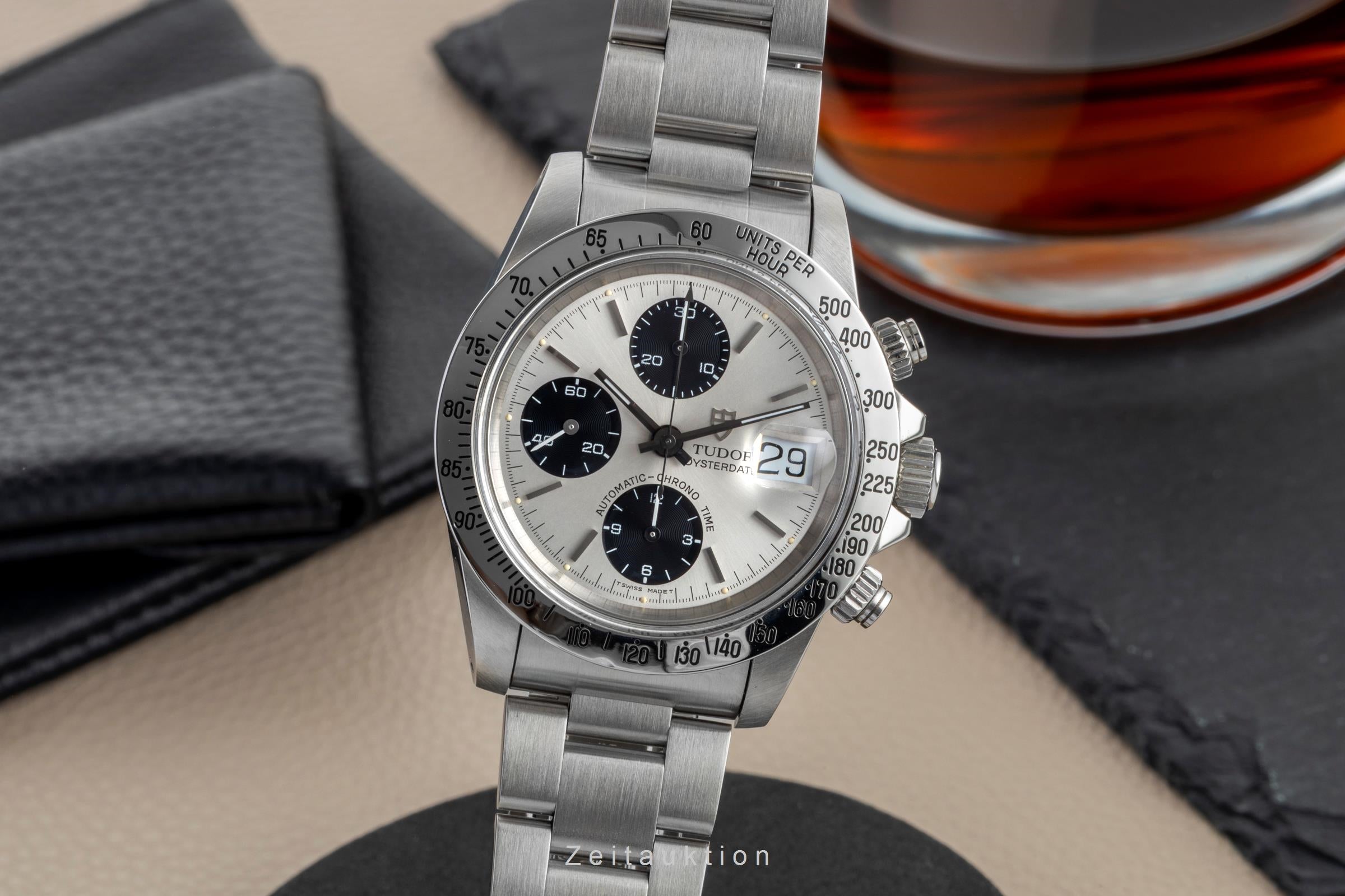 Tudor Oysterdate chronograph steel automatic men's watch 79180  [2602067]