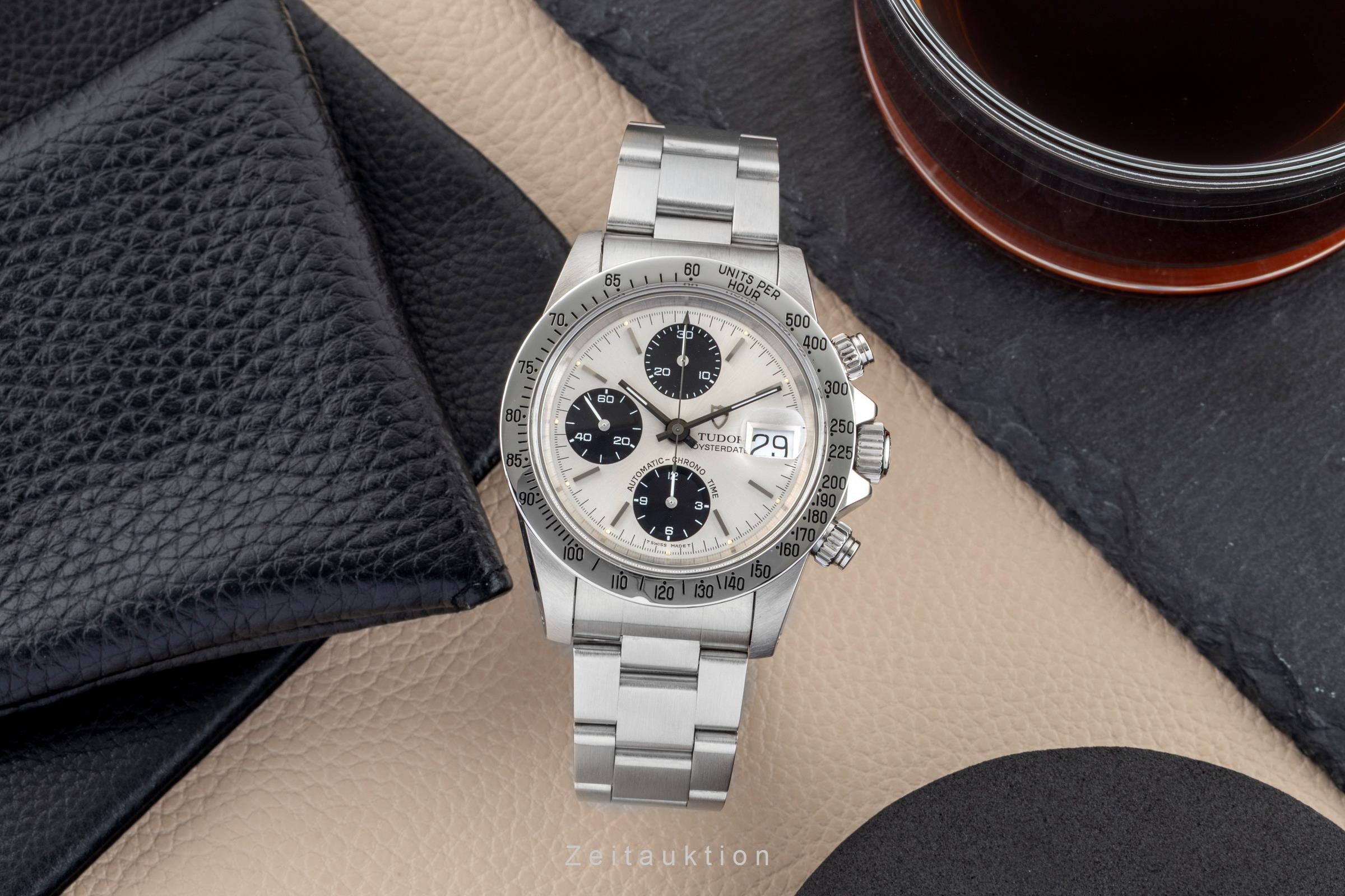 Tudor Oysterdate chronograph steel automatic men's watch 79180  [2602067]
