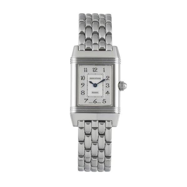 Jaeger LeCoultre Reverso acero cuerda manual reloj para damas  Q2668120   266.8.44  [2602068]