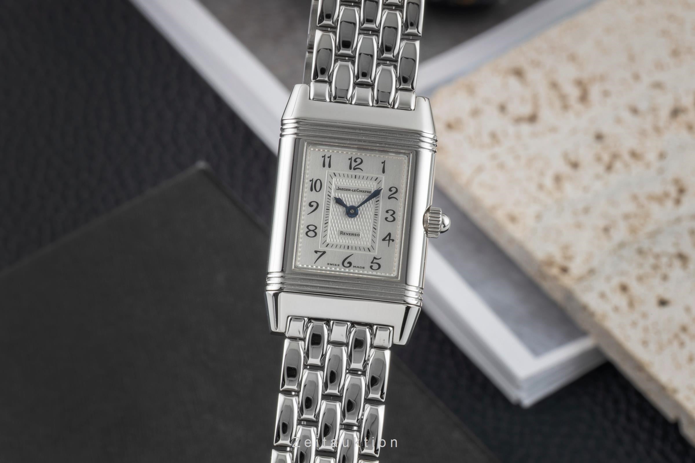 Jaeger LeCoultre Reverso acero cuerda manual reloj para damas  Q2668120   266.8.44  [2602068]