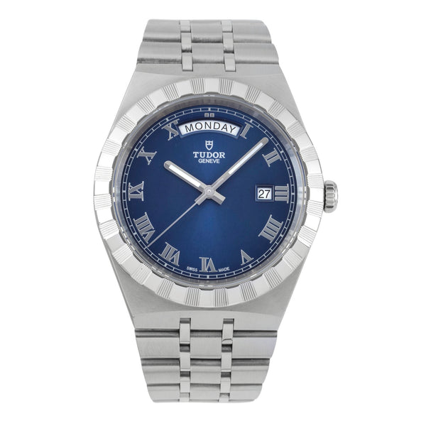 Tudor Royal acier automatique montre pour hommes M28600-0005 LP: 2950EUR  [2602072]