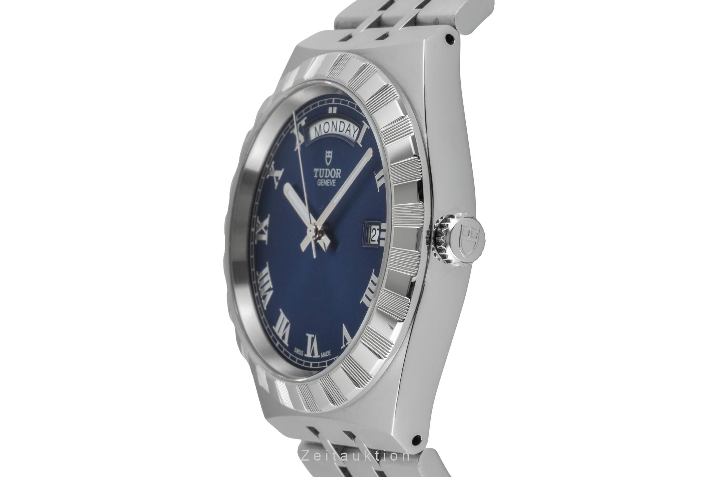 Tudor Royal acier automatique montre pour hommes M28600-0005 LP: 2950EUR  [2602072]