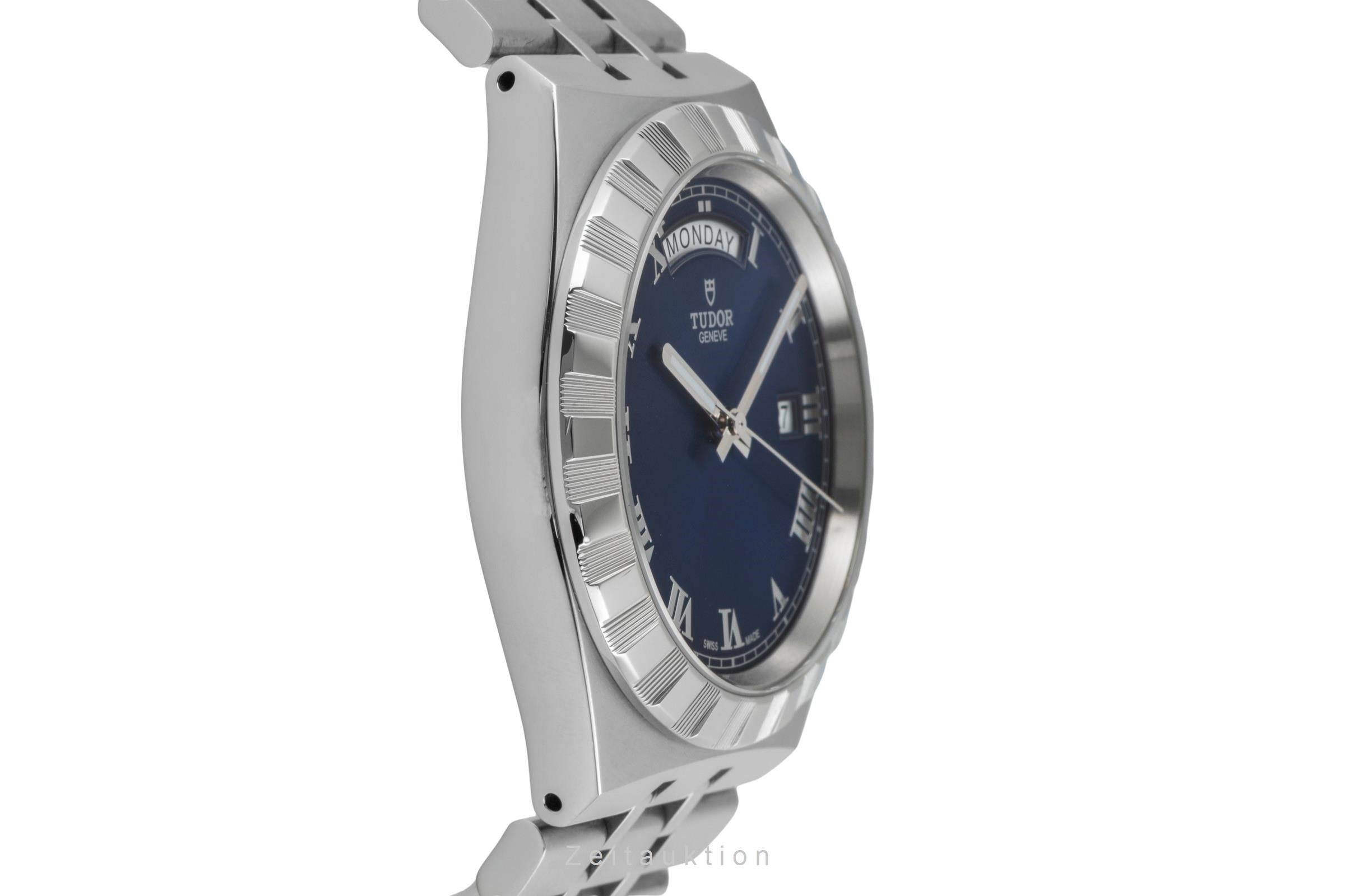 Tudor Royal acier automatique montre pour hommes M28600-0005 LP: 2950EUR  [2602072]