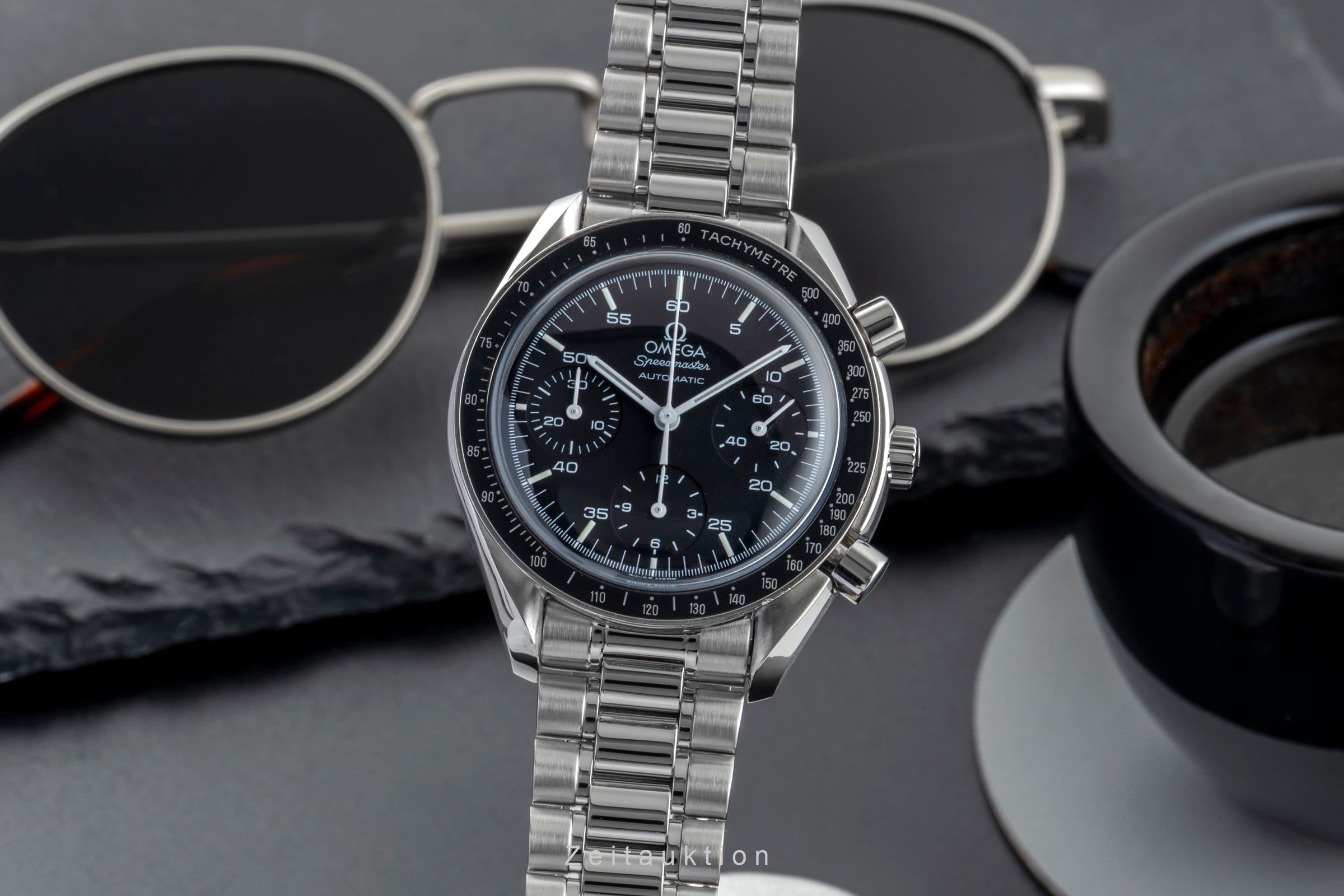 Omega Speedmaster chronograph steel automatic men's watch 3510.50.00  [2602073]