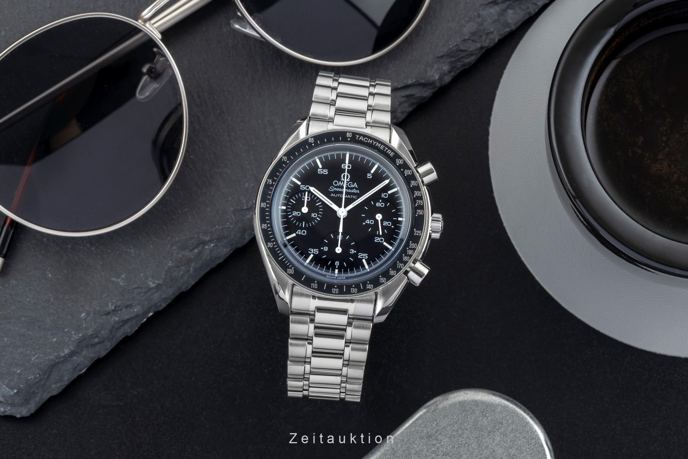 Omega Speedmaster chronographe acier automatique montre pour hommes 3510.50.00  [2602073]