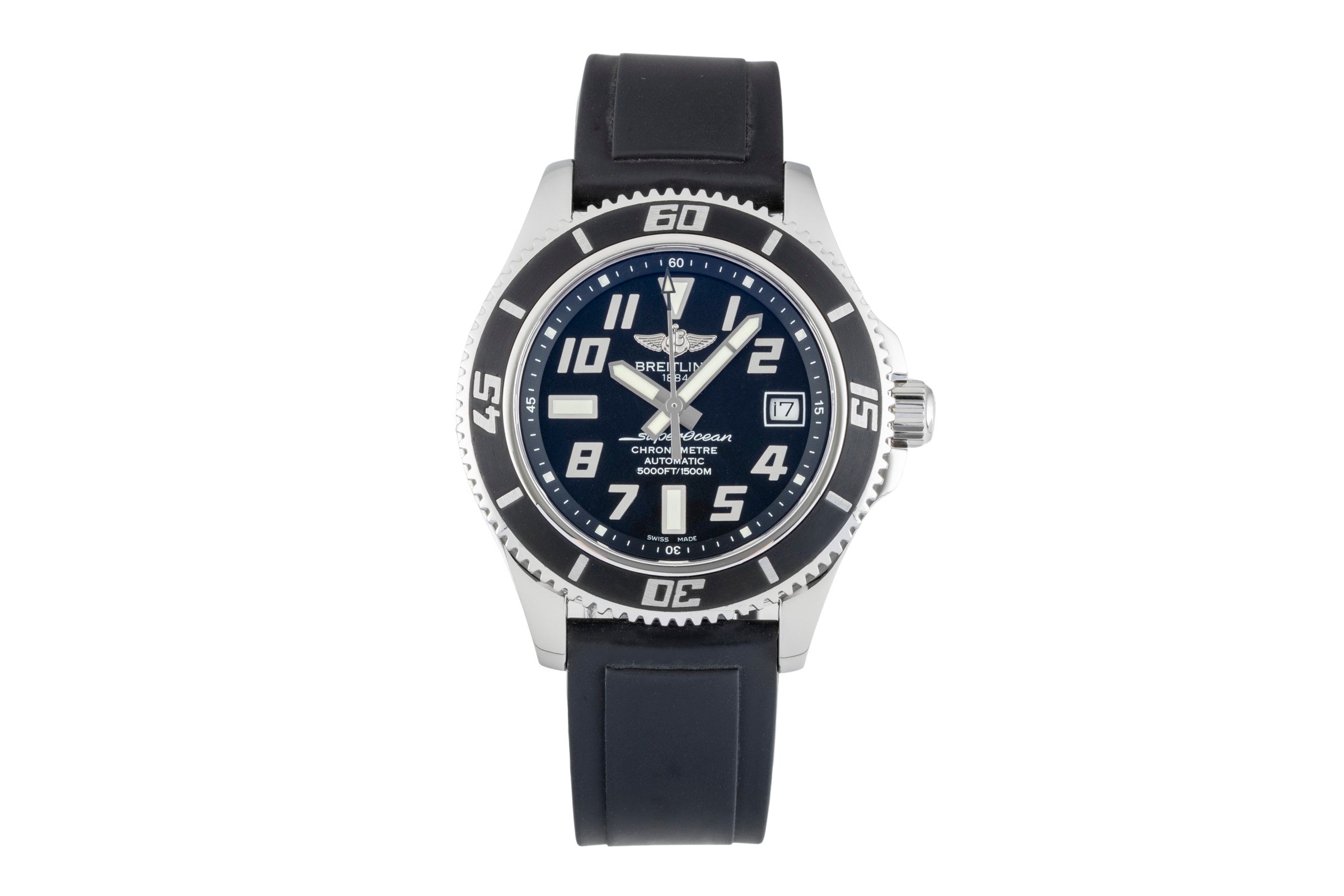 Breitling Superocean steel automatic men's watch A17364  [2602075]