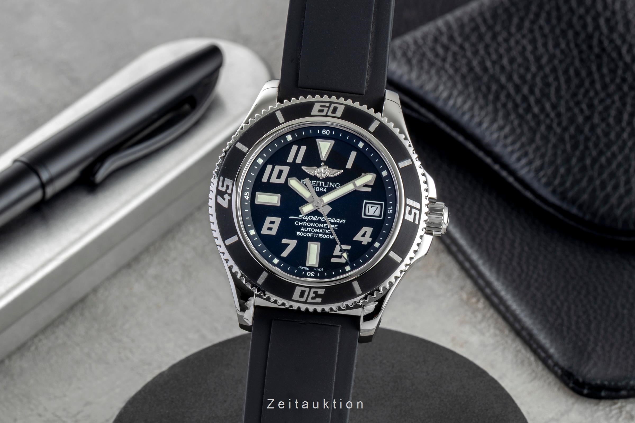 Breitling Superocean steel automatic men's watch A17364  [2602075]