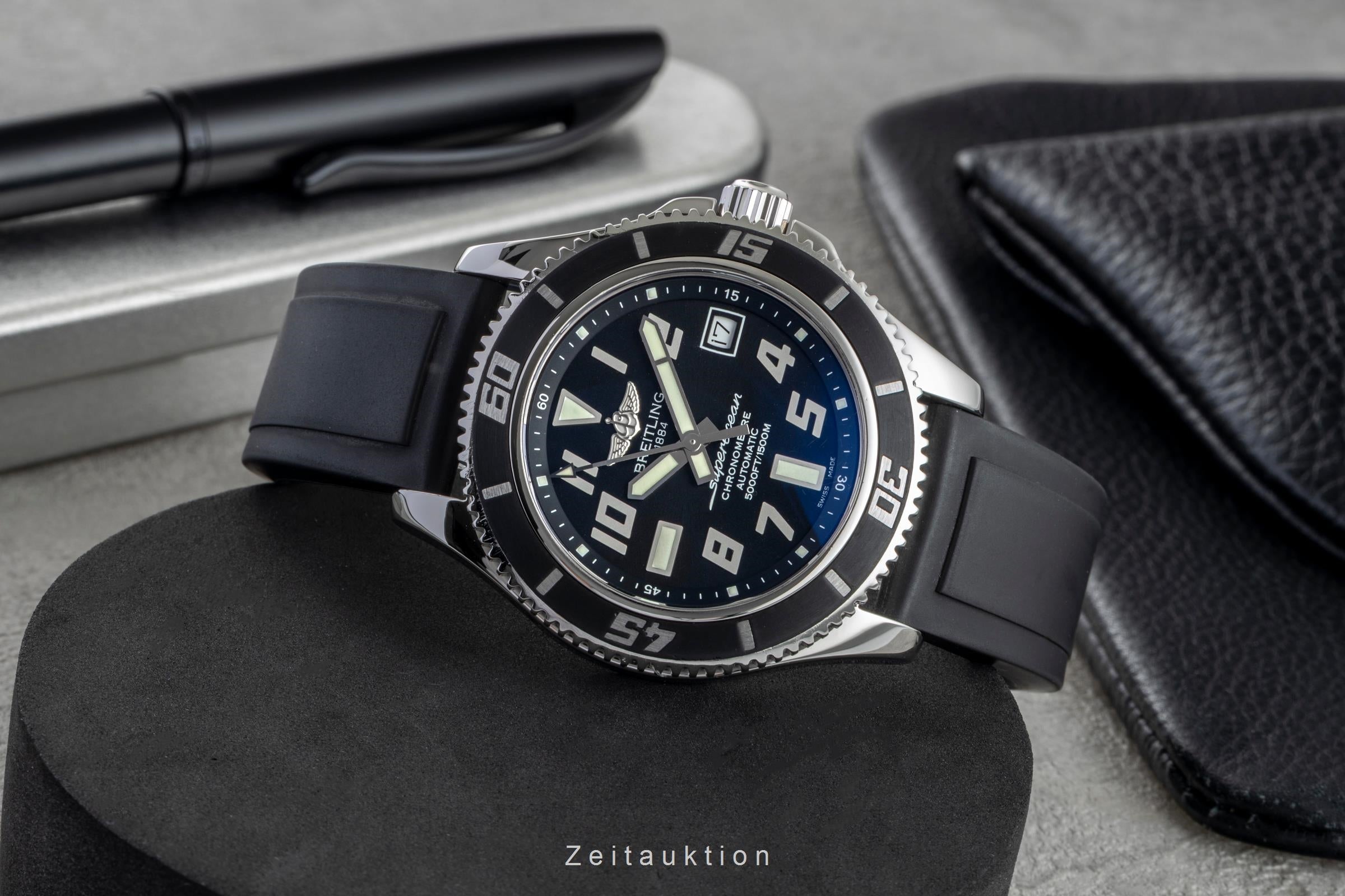 Breitling Superocean acero automático reloj para caballeros A17364  [2602075]