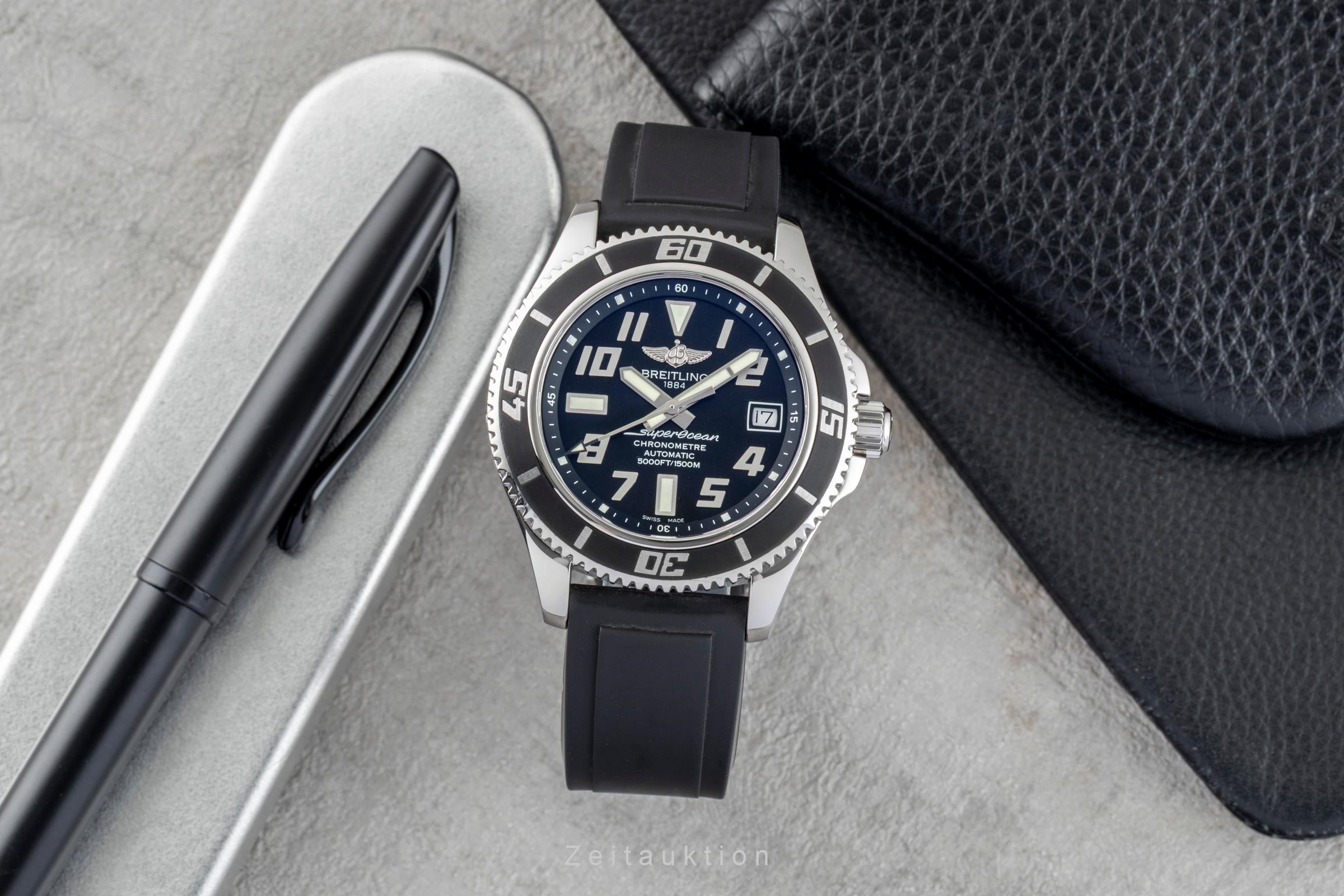 Breitling Superocean acero automático reloj para caballeros A17364  [2602075]