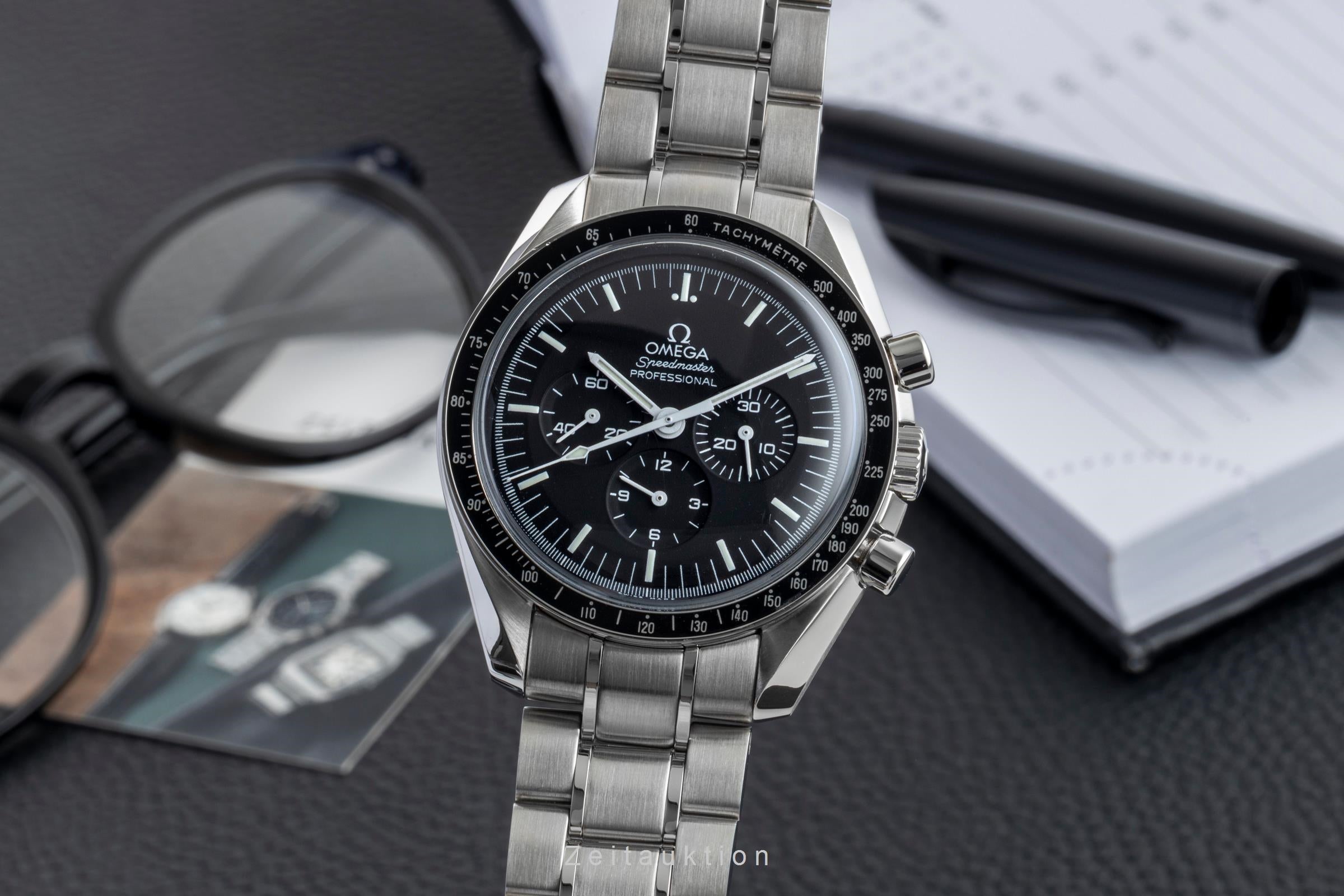 Omega Speedmaster Moonwatch chronographe acier à remontage manuel montre pour hommes 311.30.42.30.01.005  [2602076]